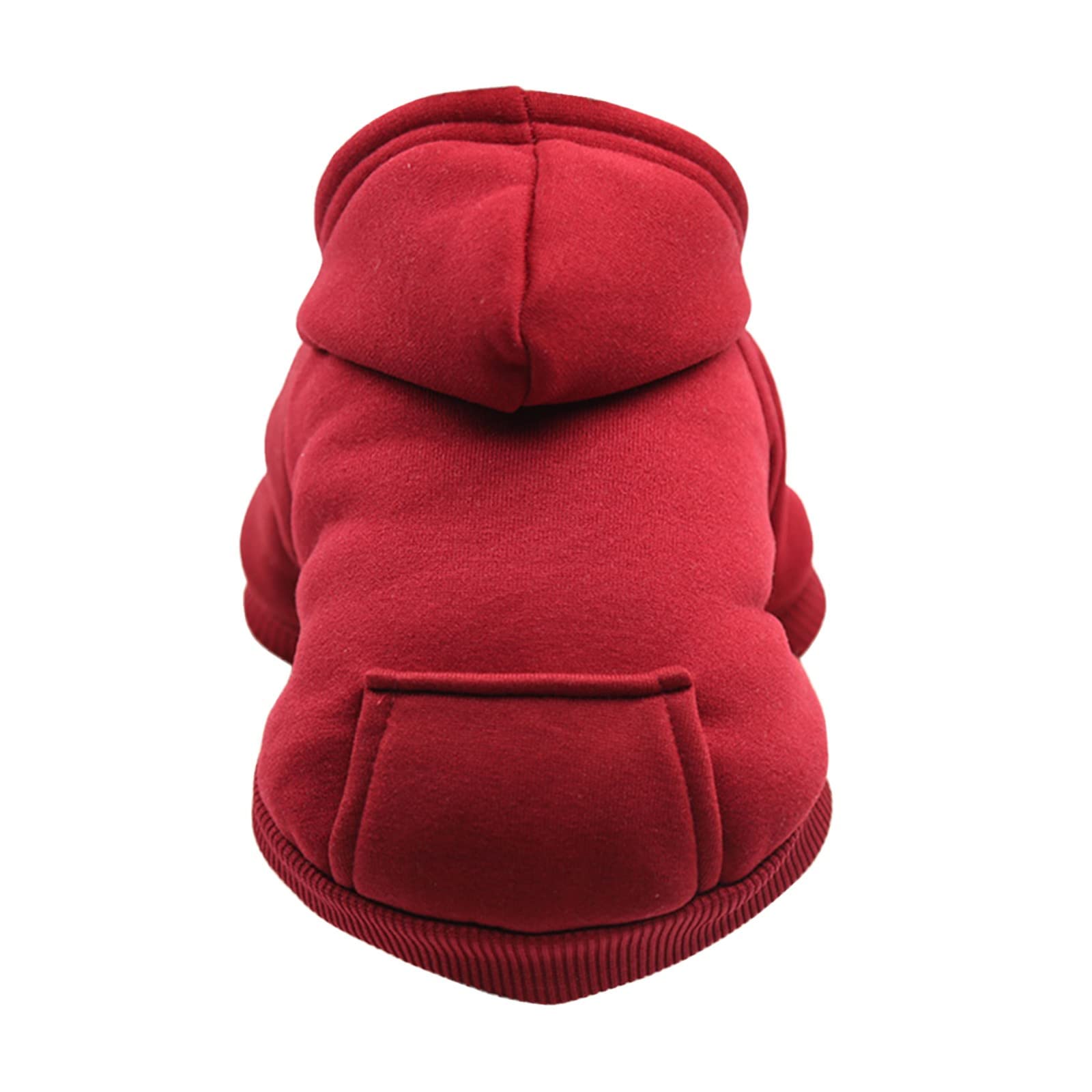 Warm Fleece Dog Hoodie with Pocket - Winter Sweater for Small & Medium Dogs - Cozy Pet Clothes for Fall & Winter - Perfect for Outdoor Walks & Indoor Lounging