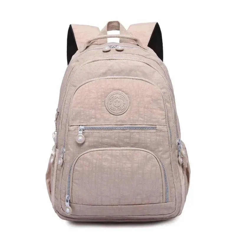 Stylish Nylon Backpack for Teens - Durable School Backpack with Multiple Pockets | Perfect for High School, College, Travel & Daily Use