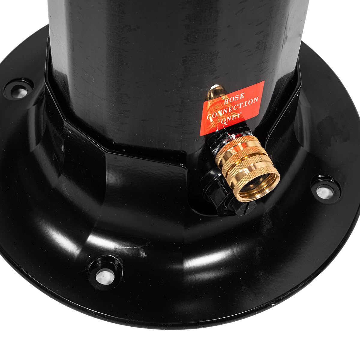XtremepowerUS 10 Gallon Solar Heated Outdoor Shower - Portable 2-Section Black Shower with Adjustable Head for Backyard, Poolside, Beach & Spa - Easy Installation & Eco-Friendly Water Heating - Perfect for Camping, RV Trips & Post-Swim Rinsing