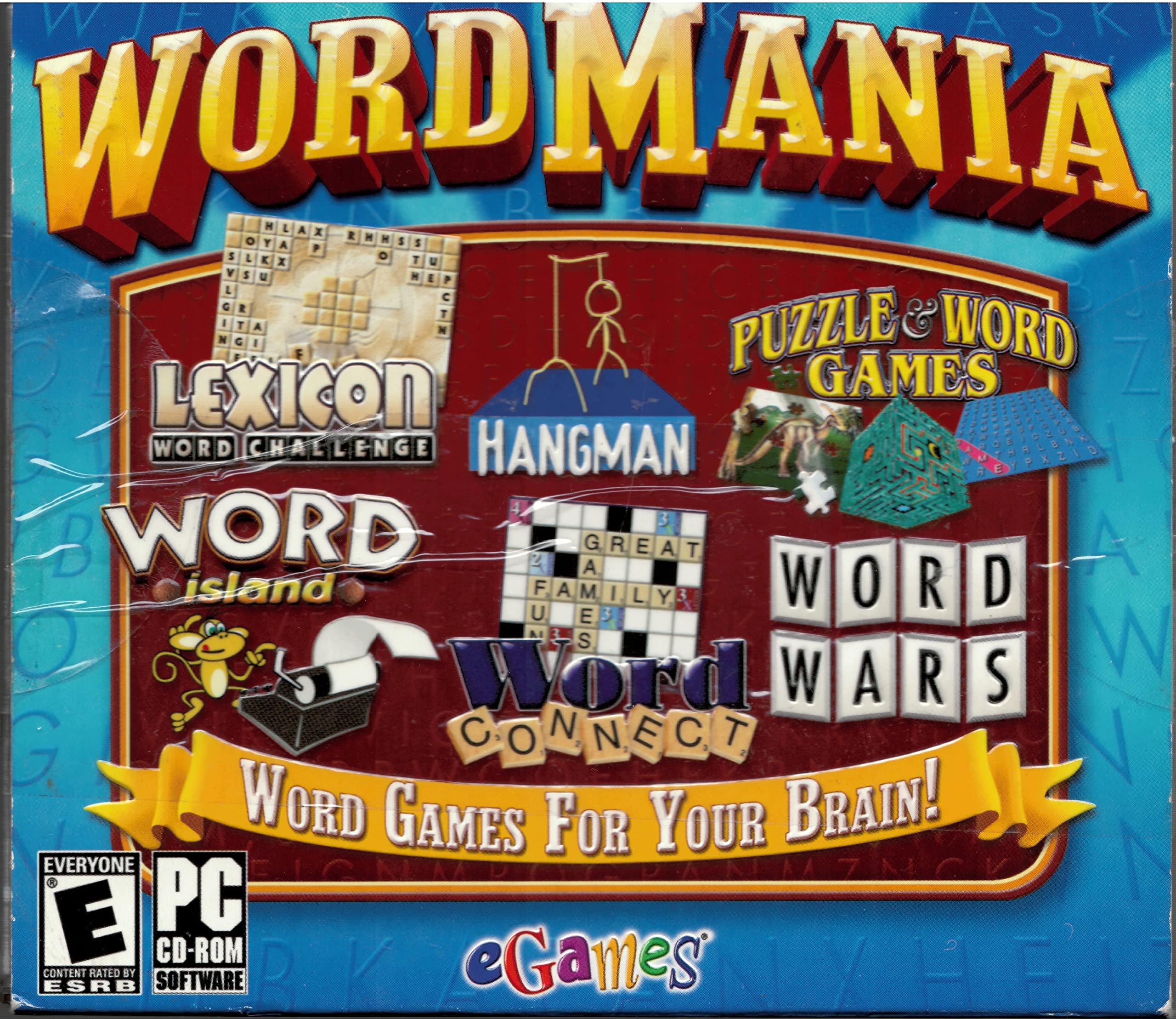 Word Mania - Fun & Challenging Word Puzzle Game for PC - Perfect for Brain Training, Family Game Nights & Educational Learning
