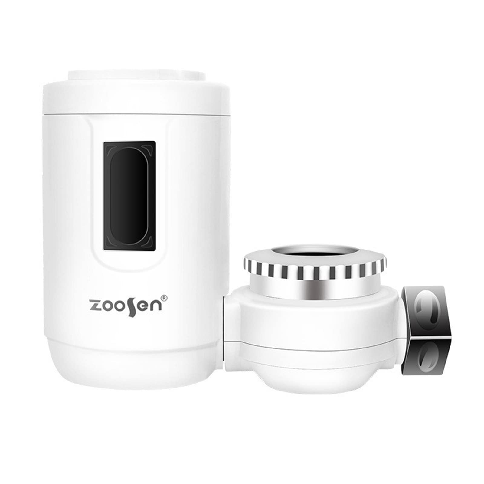 High-Quality White Faucet Water Filter - Home Water Filtration System for Standard Faucets | 1 Count | Clean Drinking Water for Kitchen & Bathroom | LU3