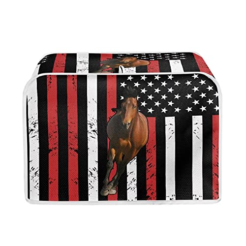 American Flag Horse