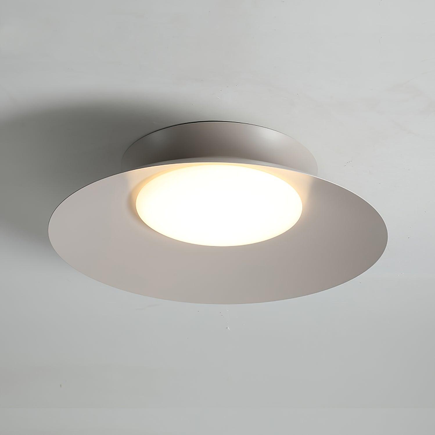 Modern Cetra Ceiling Light Fixture - Energy Efficient LED Flush Mount for Bedroom, Living Room & Kitchen - Dimmable Bright Lighting for Home & Office