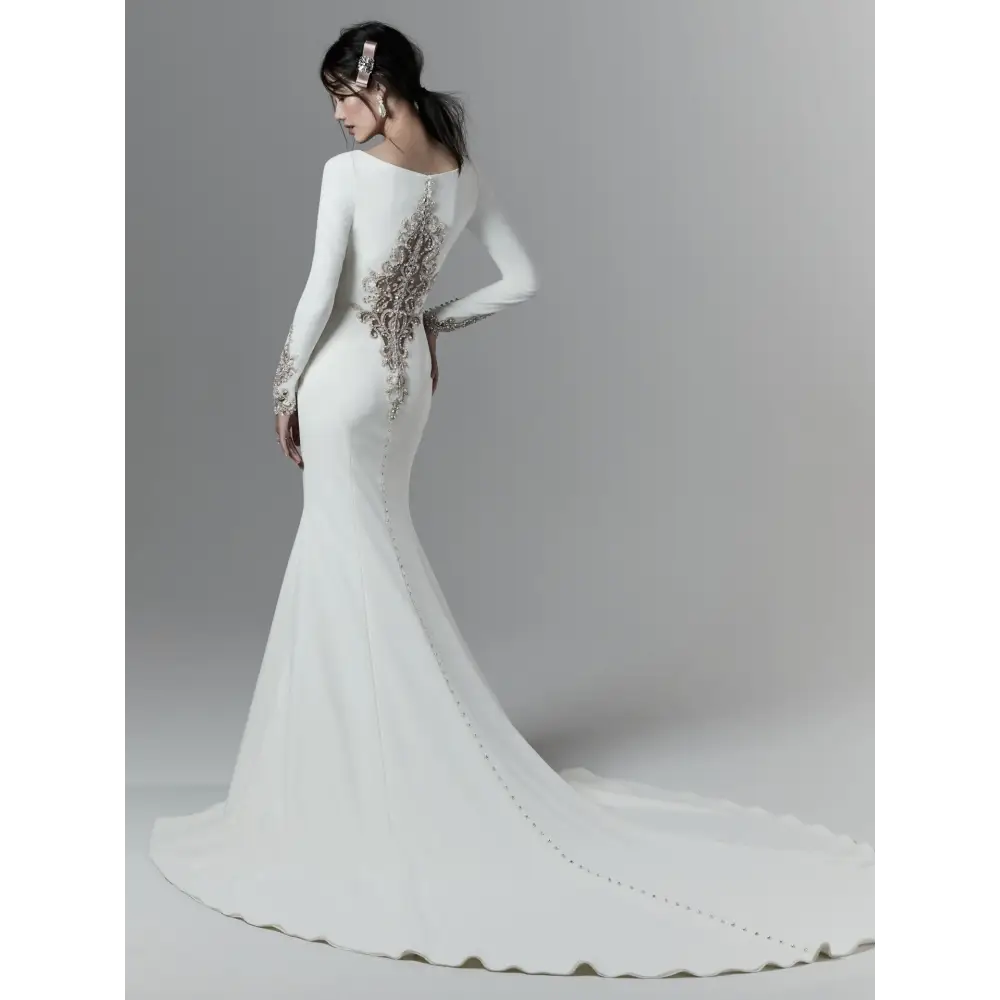 Aston by Sottero and Midgley - Elegant Wedding Dress for Brides | Perfect for Church Ceremonies, Beach Weddings & Formal Events