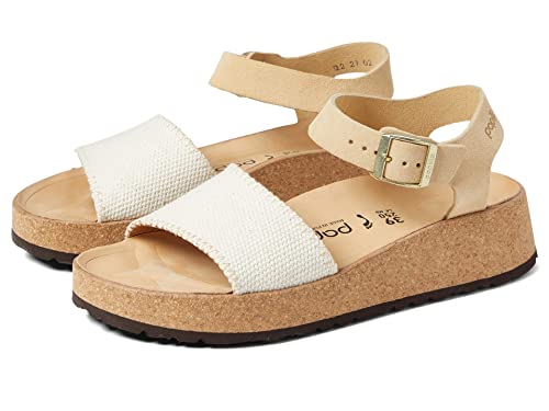 Natural/Almond Canvas/Suede