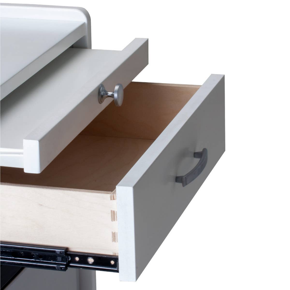 Element Trolley™ - Heavy Duty Rolling Utility Cart with 3 Shelves for Storage & Organization | Perfect for Home, Office, Warehouse & Retail Use