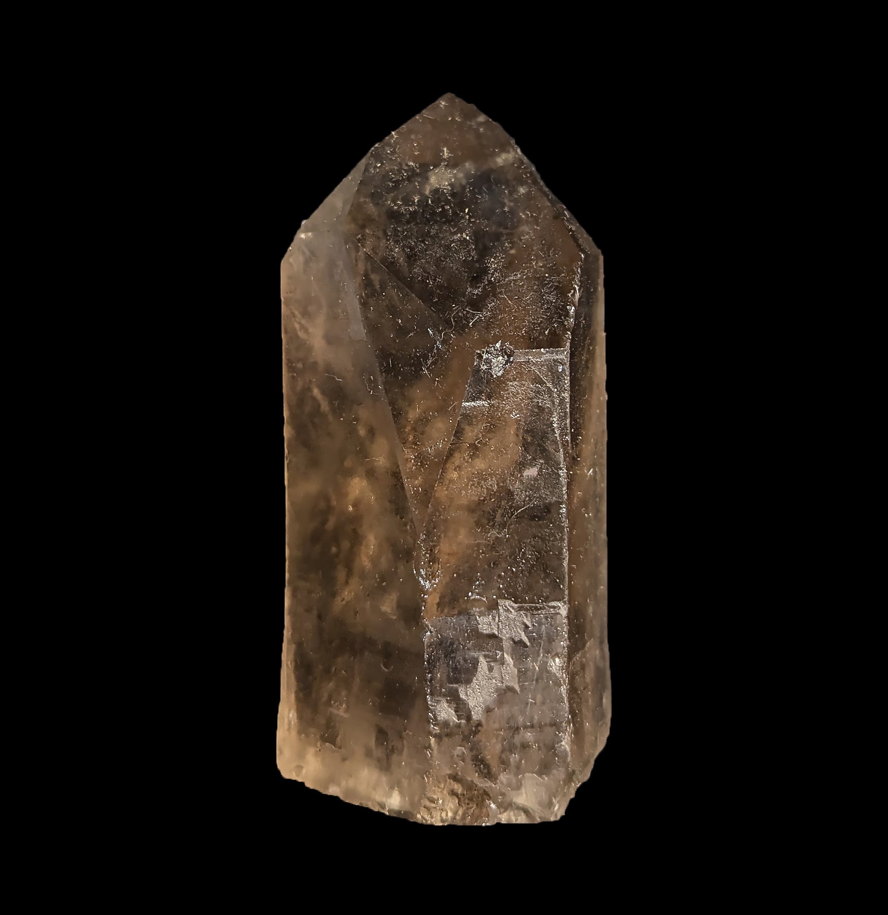 Natural Brown Smokey Quartz Crystal Point - Healing Stone for Meditation, Energy Cleansing & Home Decor - Perfect for Spiritual Healing, Chakra Balancing & Gift Giving