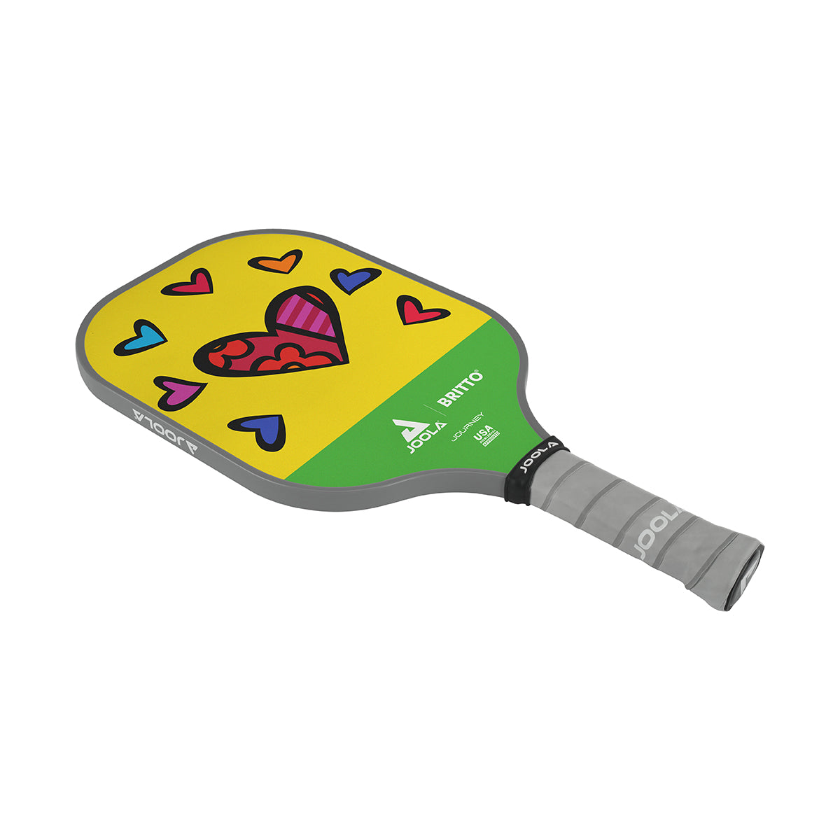 JOOLA BRITTO Pickleball Paddle - Premium Carbon Fiber Surface with Cushion Grip - USA Pickleball Approved - Perfect for Indoor & Outdoor Games, Tournaments & Recreational Play
