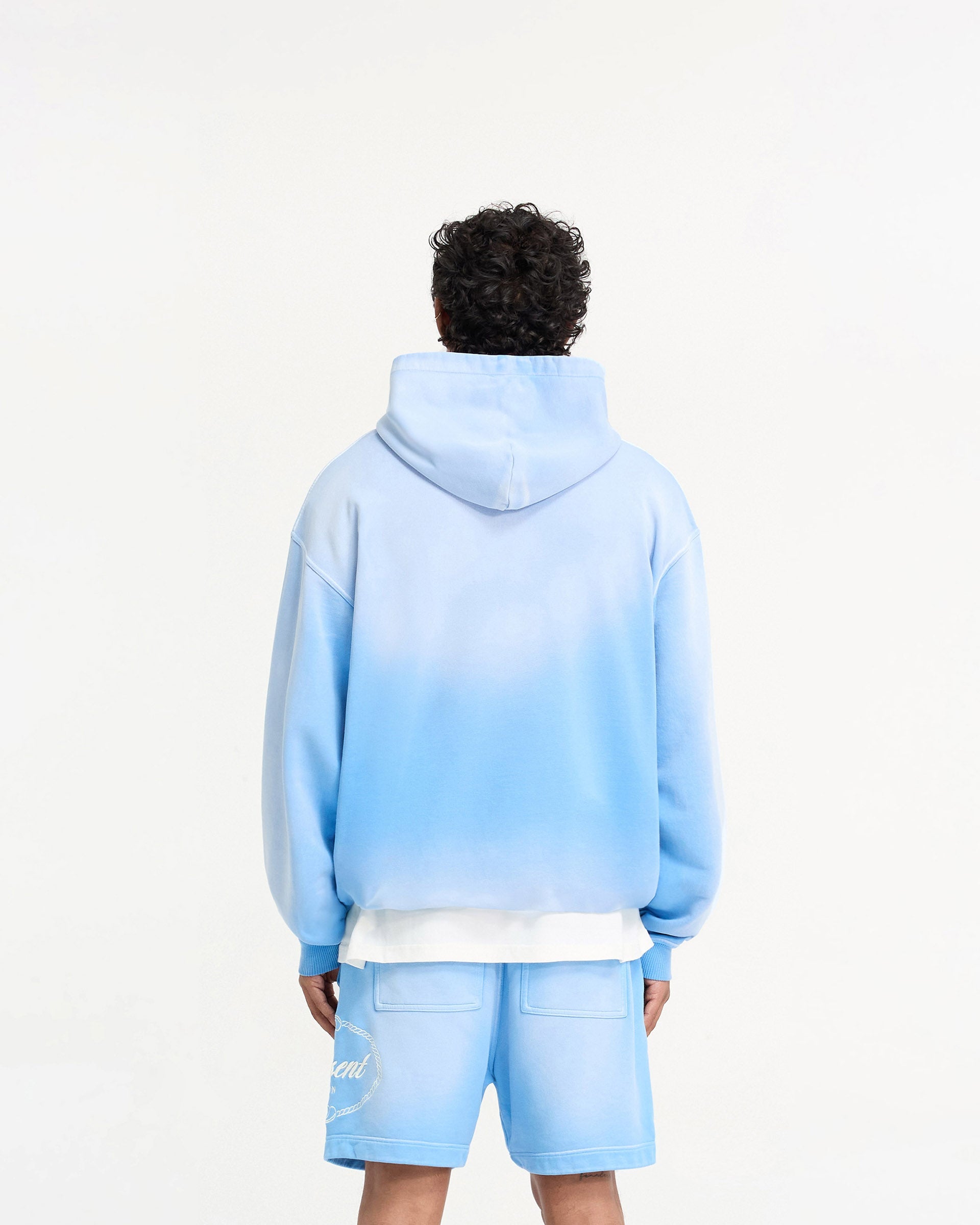 Represent X Harrods Crest Hoodie - Cloud Blue | Premium Streetwear Pullover for Men & Women | Perfect for Casual Outfits, Street Style & Urban Fashion