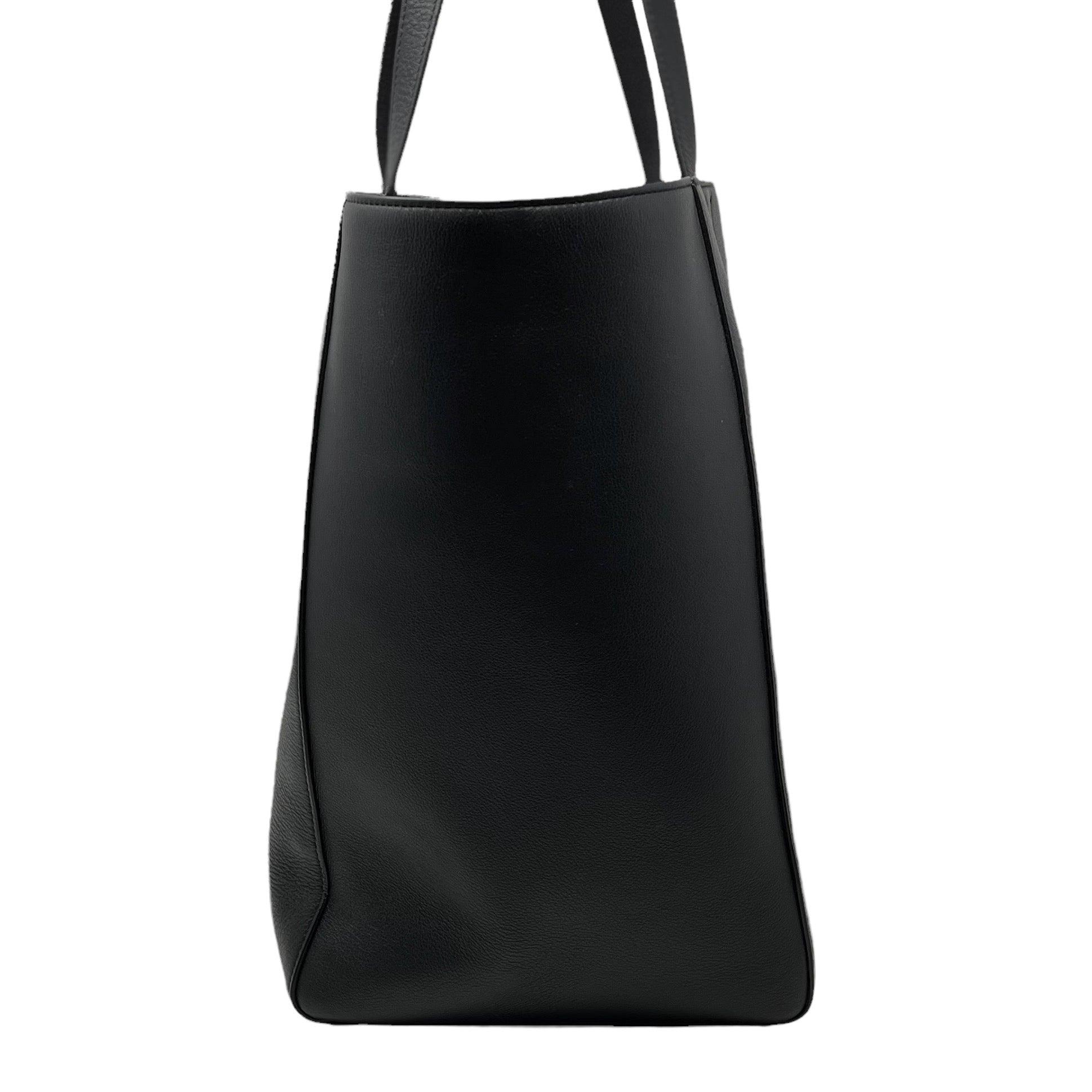 Balenciaga Black Everyday East West Tote Bag for Women - Stylish Designer Handbag for Work, Travel & Daily Use