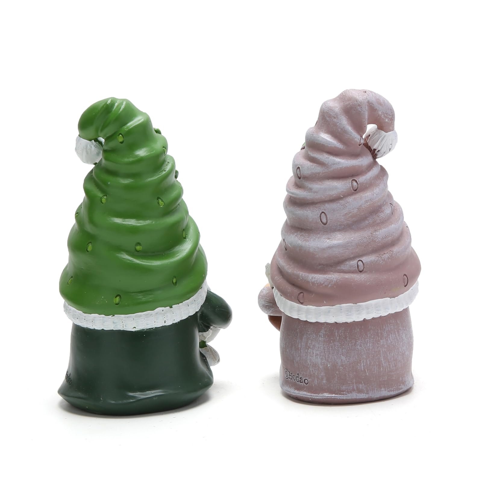 2PCS Tea-Themed Gnomes Figurines - Swedish Tomte Elf Dwarf Decor for Tea Party, Spring & Summer Home Decor | Perfect for Indoor Decorations, Fall Gnome Gifts & Cozy Scandinavian-Themed Spaces