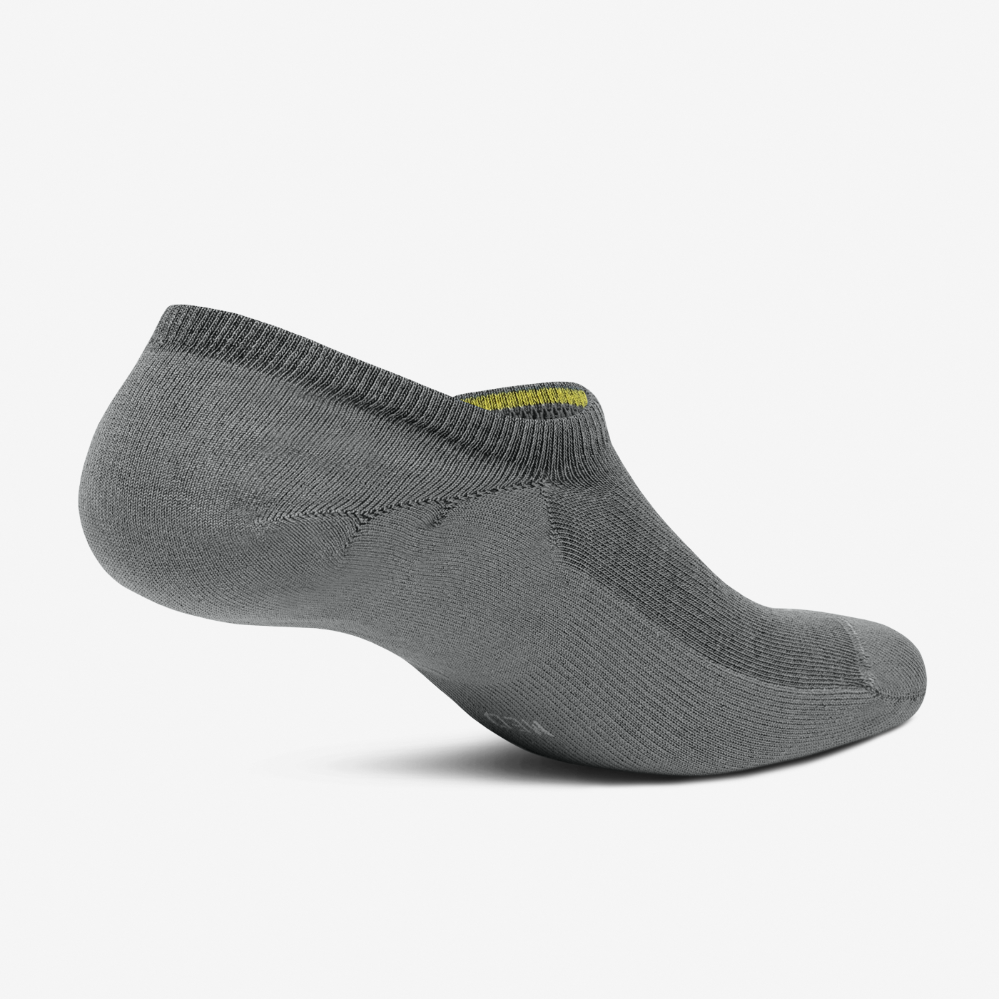 Anytime No Show Socks - Medium Grey | Low-Cut Invisible Liner Socks for Sneakers & Loafers | Comfortable Everyday Wear