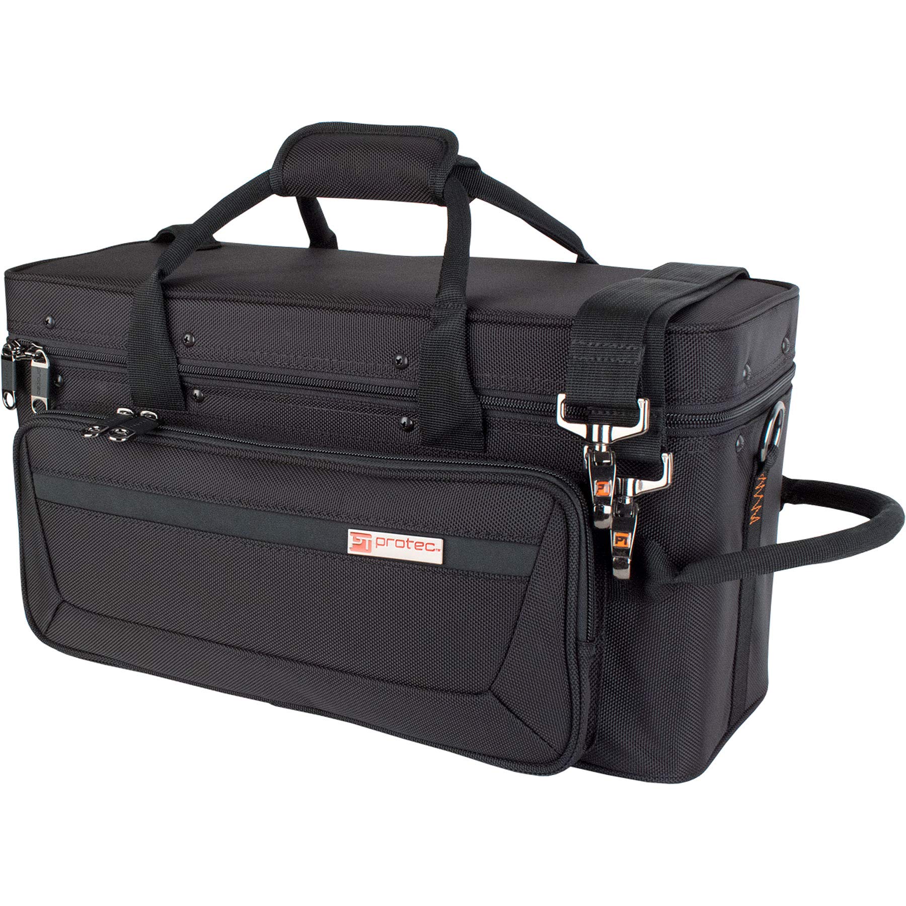Protec Cornet PRO PAC PB312 Case - Durable Hard Shell Instrument Case for Trumpets & Cornets - Perfect for Musicians, Band Performances & Travel Protection