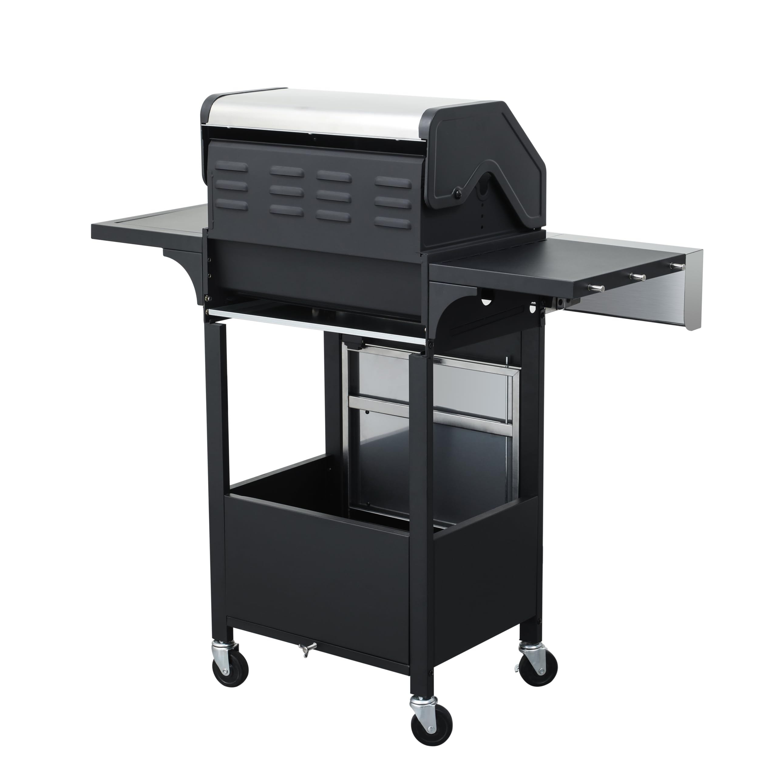 **3+1 Burner Propane Gas BBQ Grill with Side Burner & Enameled Cast Iron Grids – 37,230 BTU Stainless Steel Outdoor Grill for Backyard, Patio, Camping & Tailgating – Perfect for Grilling, Smoking & Entertaining**