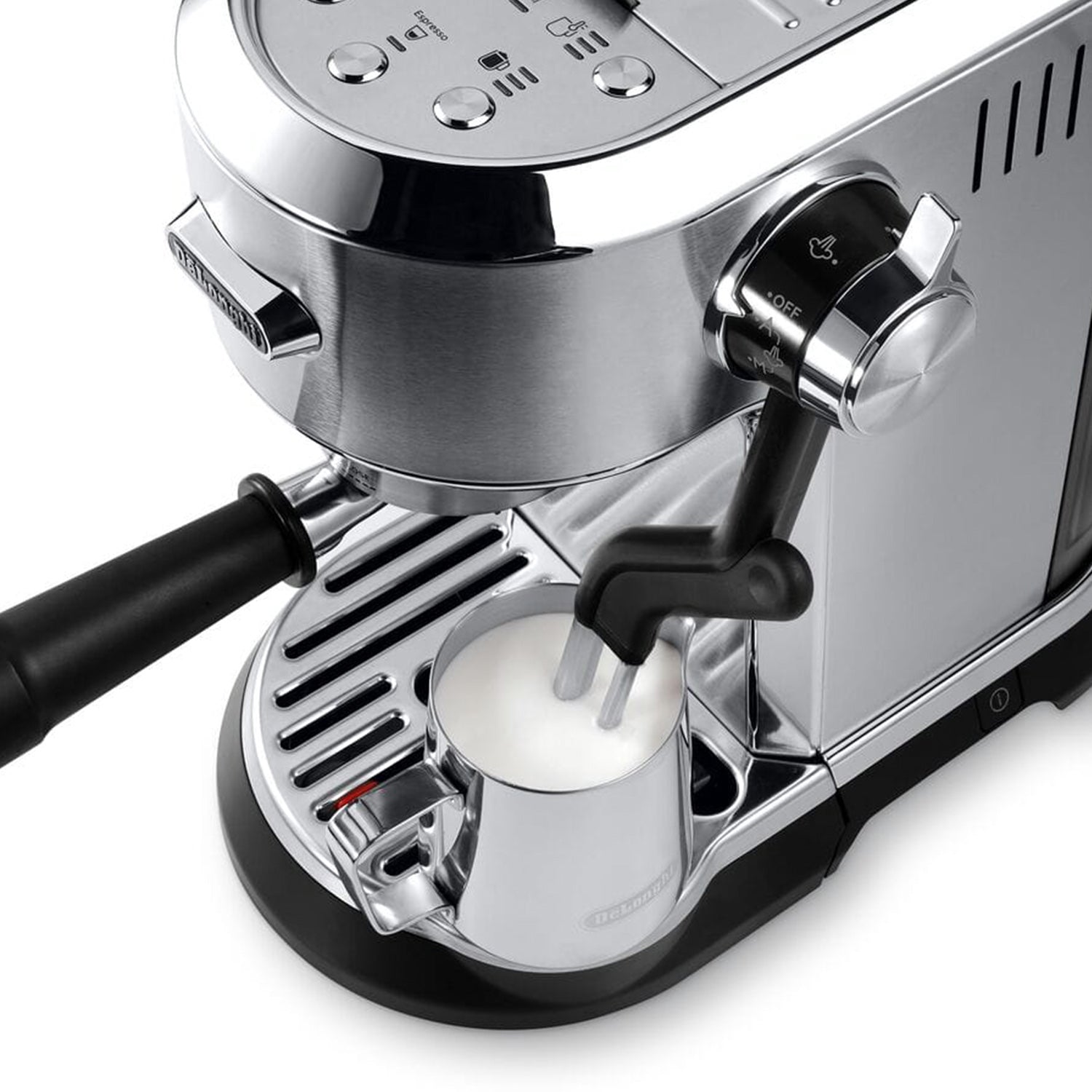 DeLonghi Dedica Maestro Plus Espresso Machine - 15 Bar Pump, Compact Metal Design (EC950M) | Perfect for Home Baristas & Small Kitchens