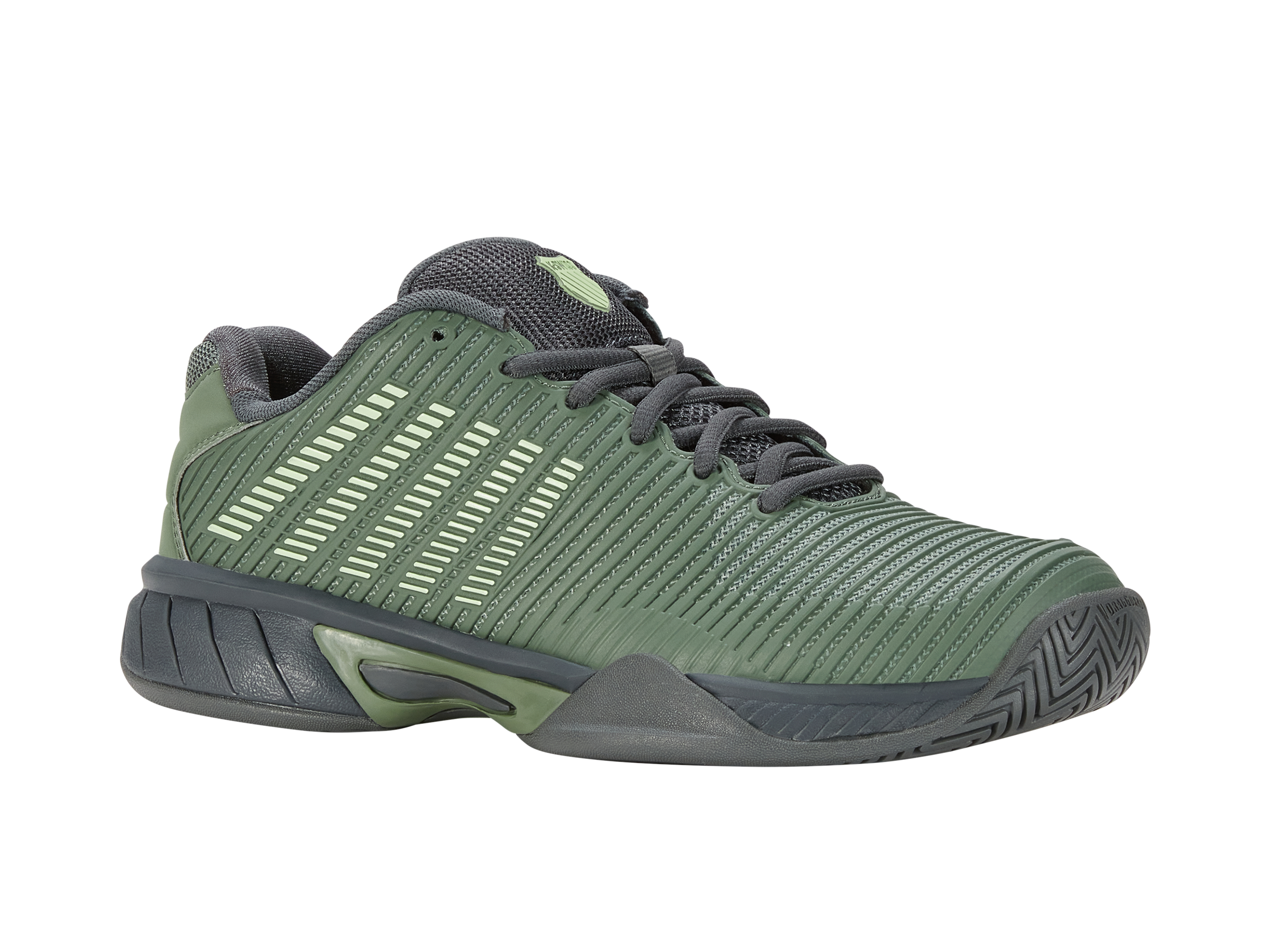 Hypercourt Express 2 Women's Tennis Shoes - Sea Spray/Urban Chic/Soft Neon Green | Lightweight & Durable Court Shoes for Women | Perfect for Tennis, Training & Casual Wear