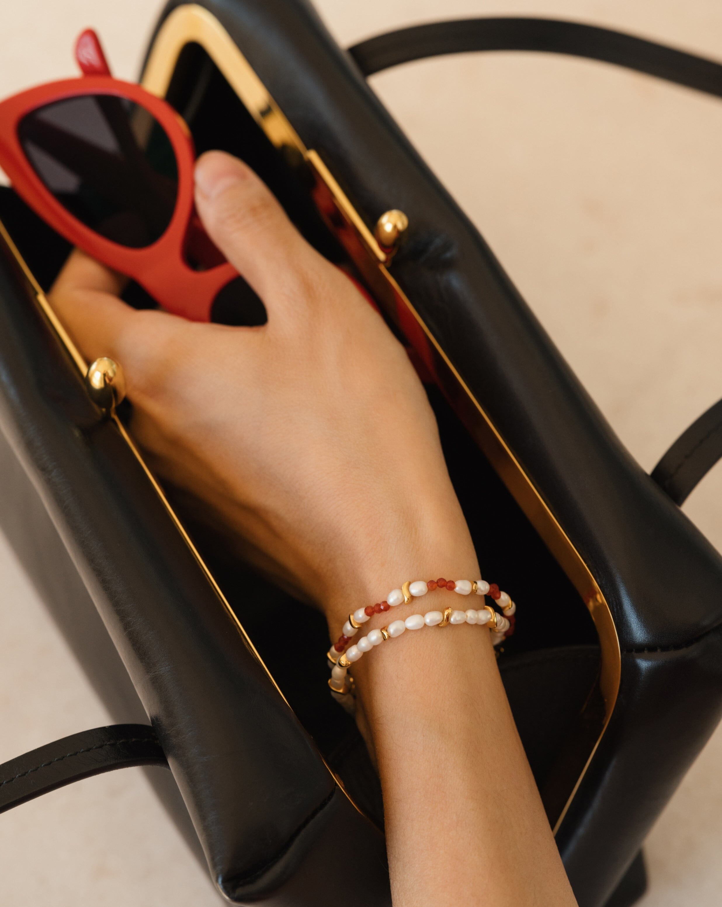Savi Seed Pearl Bracelet - Elegant Freshwater Pearl Jewelry for Women, Perfect for Weddings, Parties & Everyday Wear