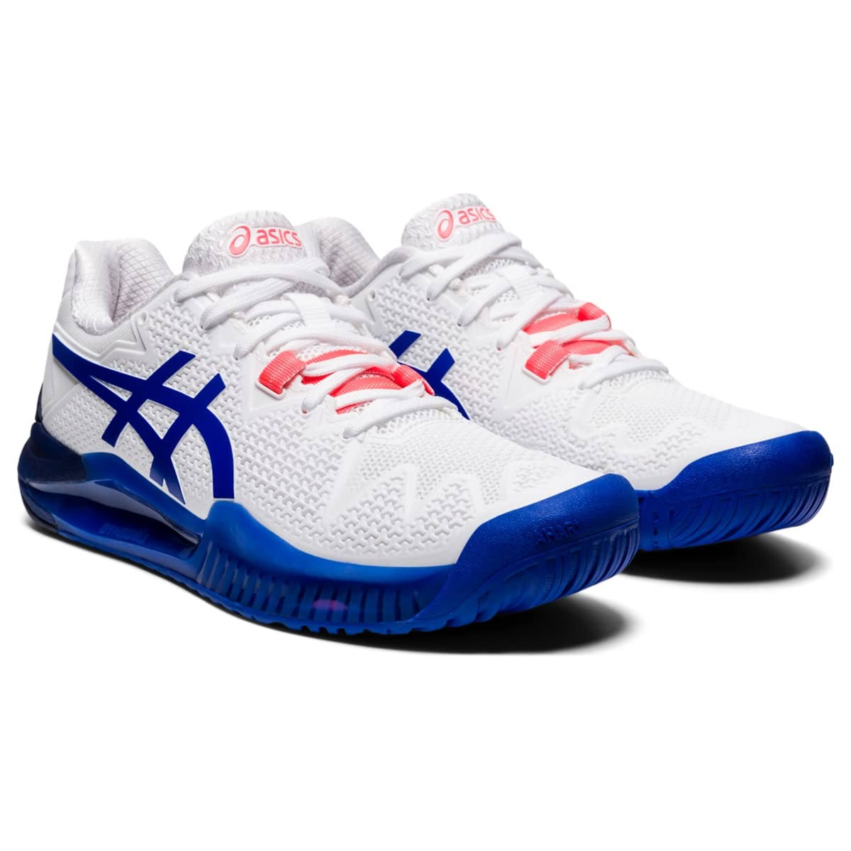 ASICS Women's Gel-Resolution 8 Tennis Shoes - Lightweight Performance Court Shoes for Women | Perfect for Competitive Play & Training | Indoor/Outdoor Court Use