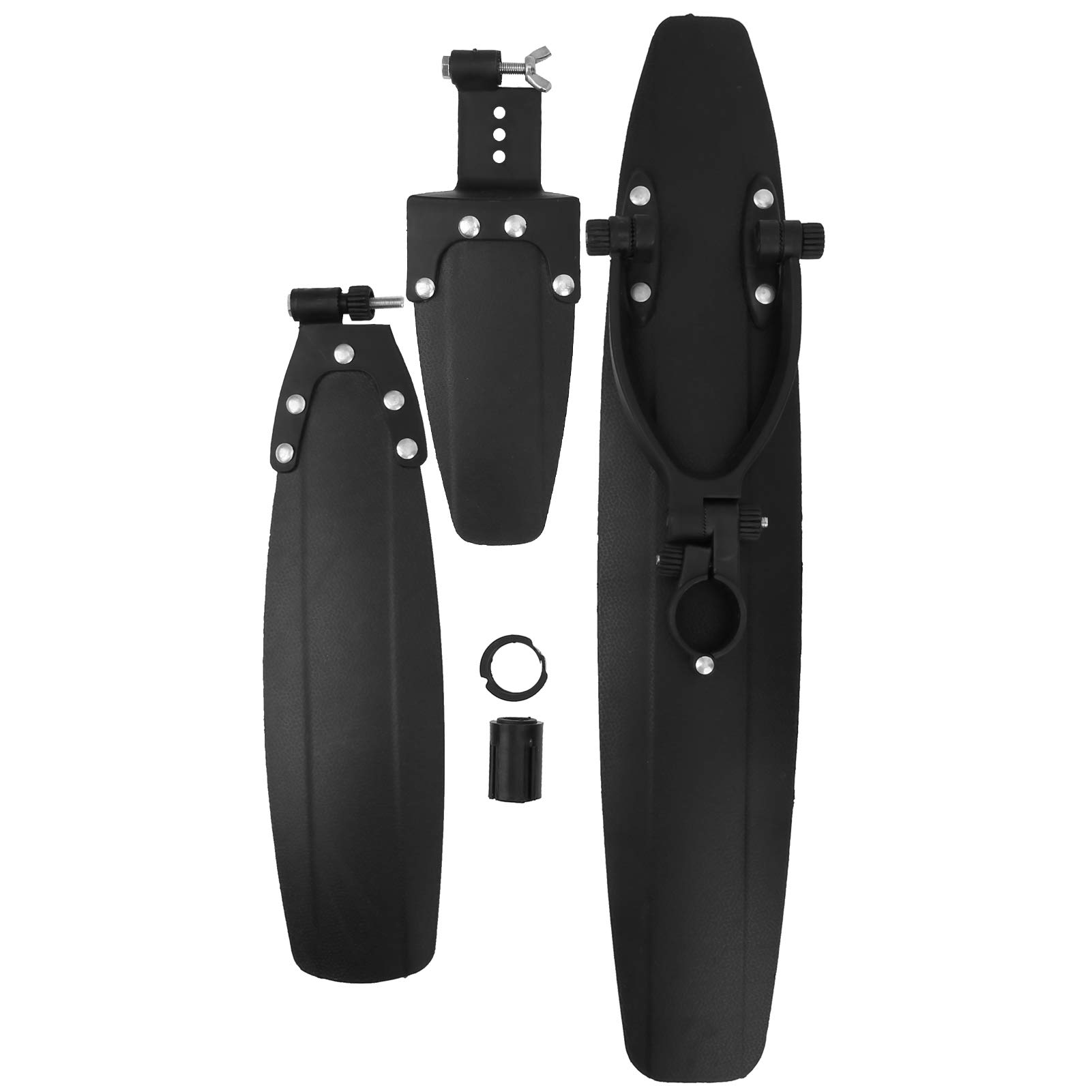 RANNYY 20-26 Inch Adjustable Bike Fenders Set - Quick Release Plastic Mudguards for Mountain Bikes | Perfect for Rainy Weather & Off-Road Cycling Protection