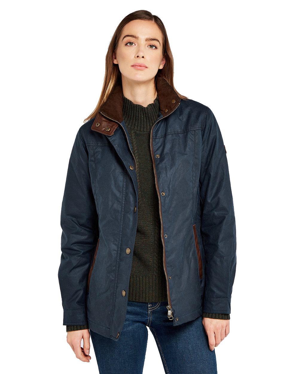 Dubarry Mountrath Waxed Jacket - Waterproof Outdoor Coat for Men & Women - Perfect for Hiking, Camping & Countryside Adventures