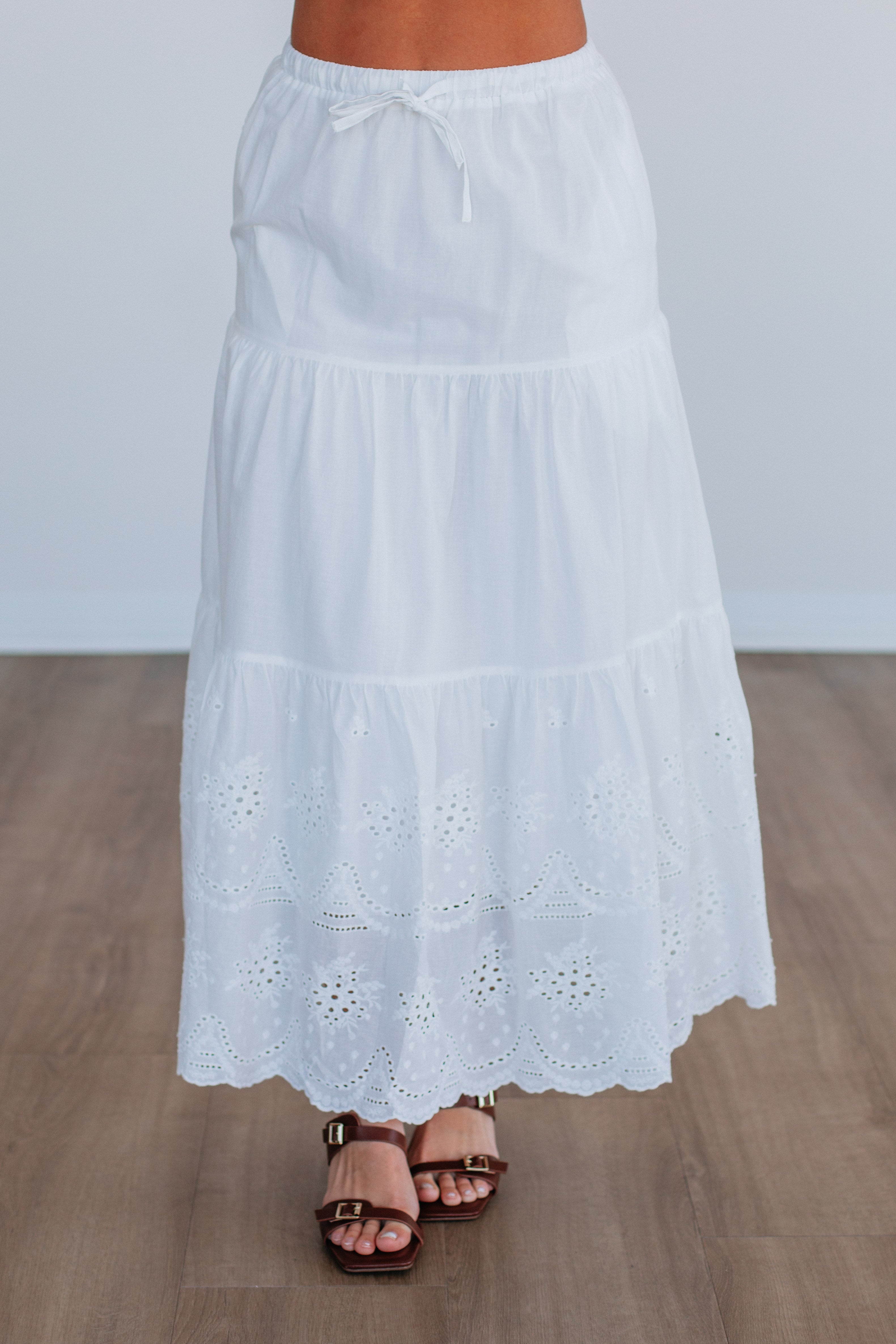 Adhara Maxi Skirt for Women - Flowy Boho Long Skirt with Pockets, Comfortable & Stylish - Perfect for Beach, Vacation, and Summer Outfits