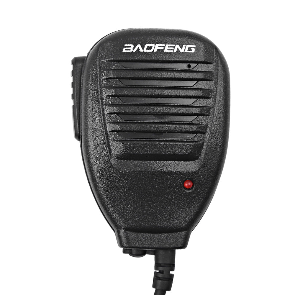 Original Baofeng Shoulder Speaker Mic with K Plug - Two-Way Radio Accessory for Ham Radio, Outdoor Adventures & Emergency Communication
