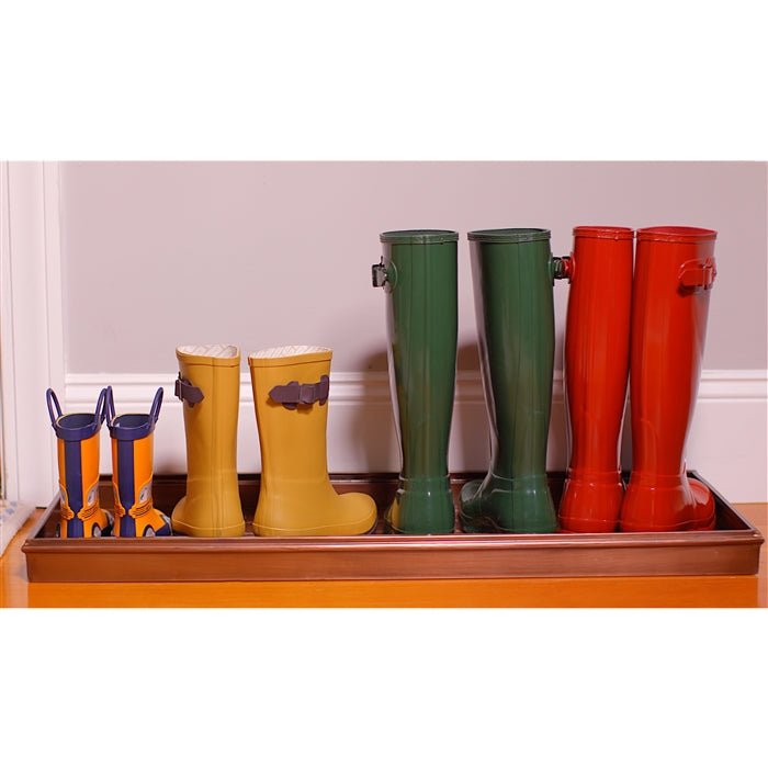 Natural Pine Cones Boot Tray - Rustic Waterproof Shoe Mat for Entryway, Mudroom & Outdoor Use - Multi-Purpose Durable Drying Rack for Wet Shoes & Boots - Perfect for Home, Cabin & Farmhouse Decor