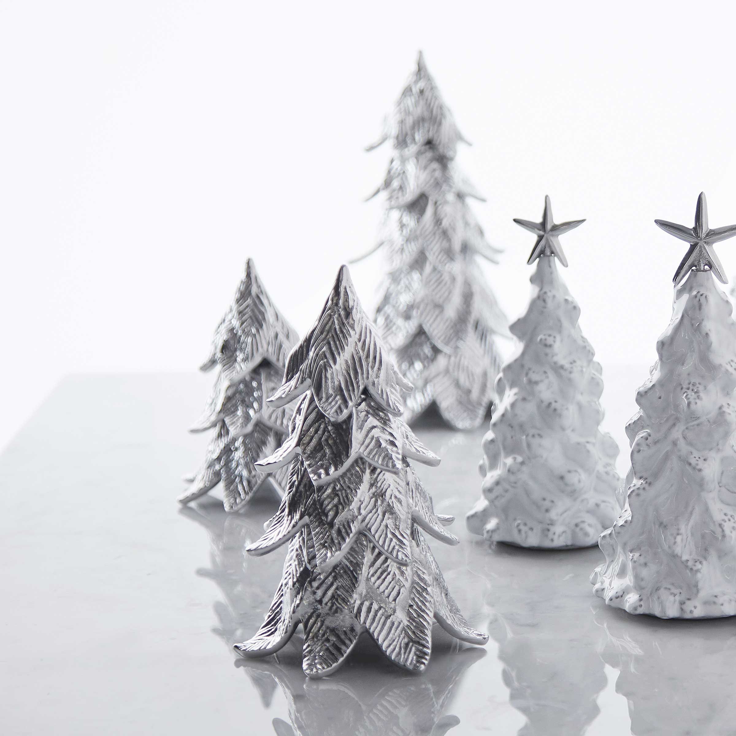 Small Evergreen Tree for Home Decor - Artificial Mini Potted Plants for Indoor & Outdoor Use - Perfect for Tabletop, Office Desk, and Garden Decoration