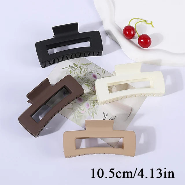 Large Hair Claw Clips for Women - Strong Hold Hair Clips for Thick Hair - Non-Slip Hair Accessories for Ponytail, Bun & Updo Hairstyles