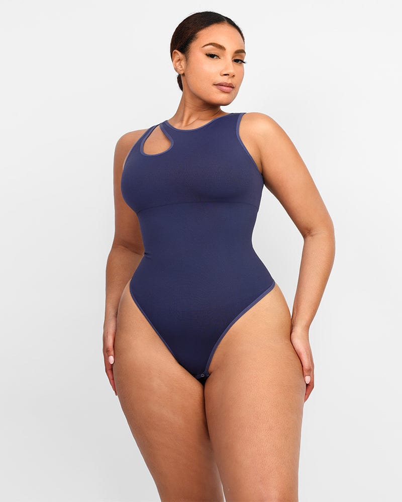 Eco-Friendly Chic Cut Out Bodysuit for Women | Sustainable Fashion | Perfect for Date Night & Club Outfits
