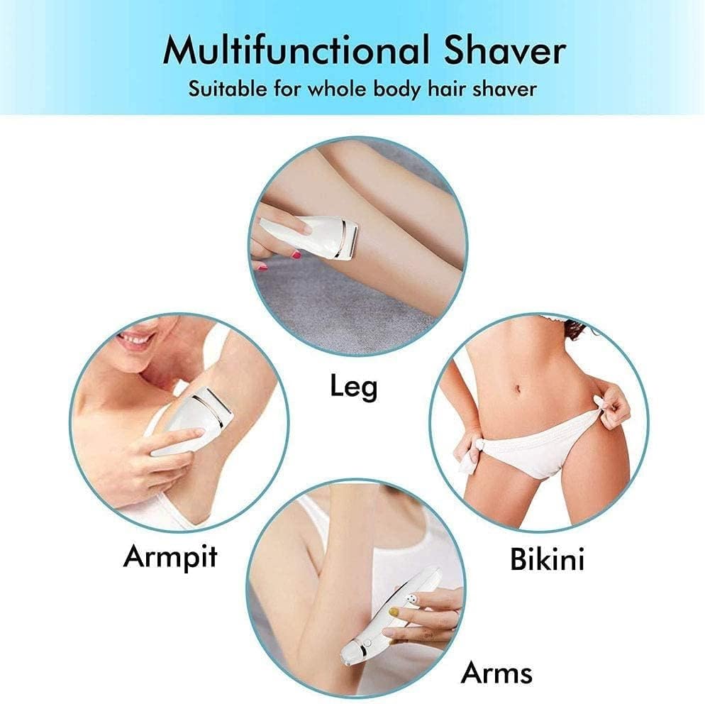 Best Cordless Epilator for Women & Men - Painless Hair Removal for Armpits, Legs & Bikini Area - Rechargeable Wet/Dry Electric Shaver & Trimmer - Perfect for Travel, Home & Gym Use