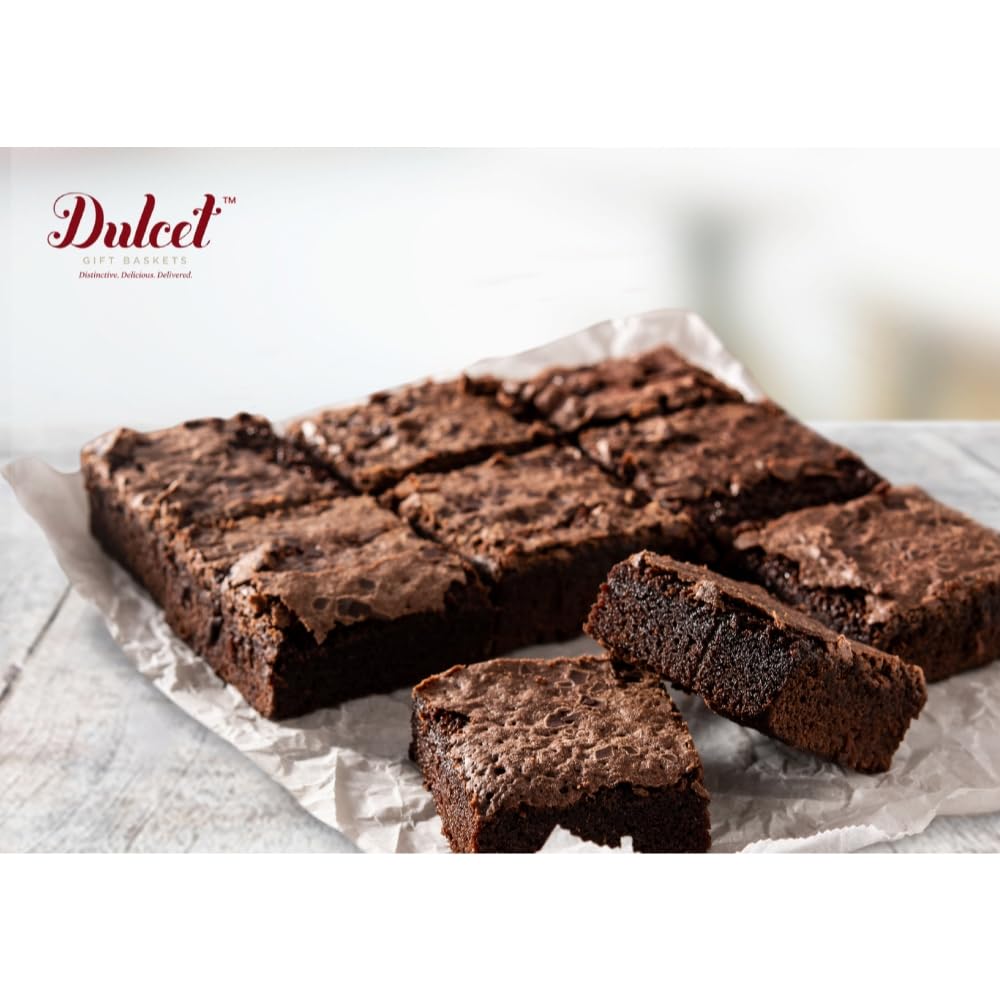 Deluxe Happy Birthday Gift Basket - Chocolate Bundt Cake, Walnut Brownies, Chocolate Chip Fudge, Cookies & Assorted Rugelach with Birthday Candles | Gourmet Dessert Collection for Birthdays, Anniversaries & Special Occasions