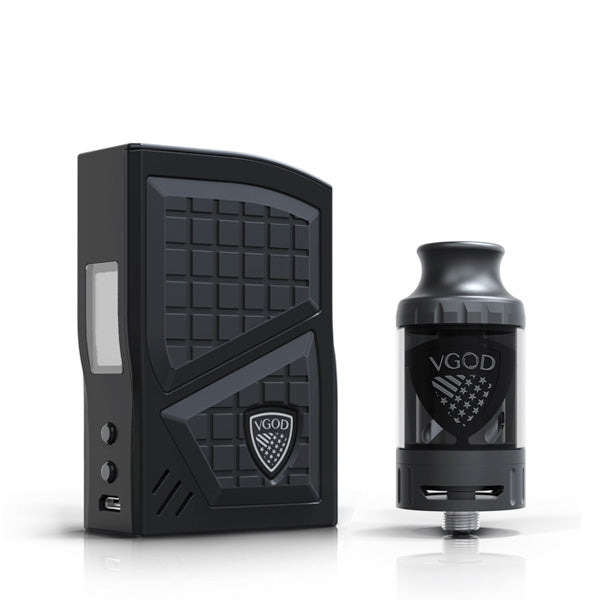 VGOD Pro 200W Box Mod Kit with Sub-Ohm Tank - High Power Vape Mod for Cloud Chasing & Flavor | Perfect for Advanced Vapers & Enthusiasts