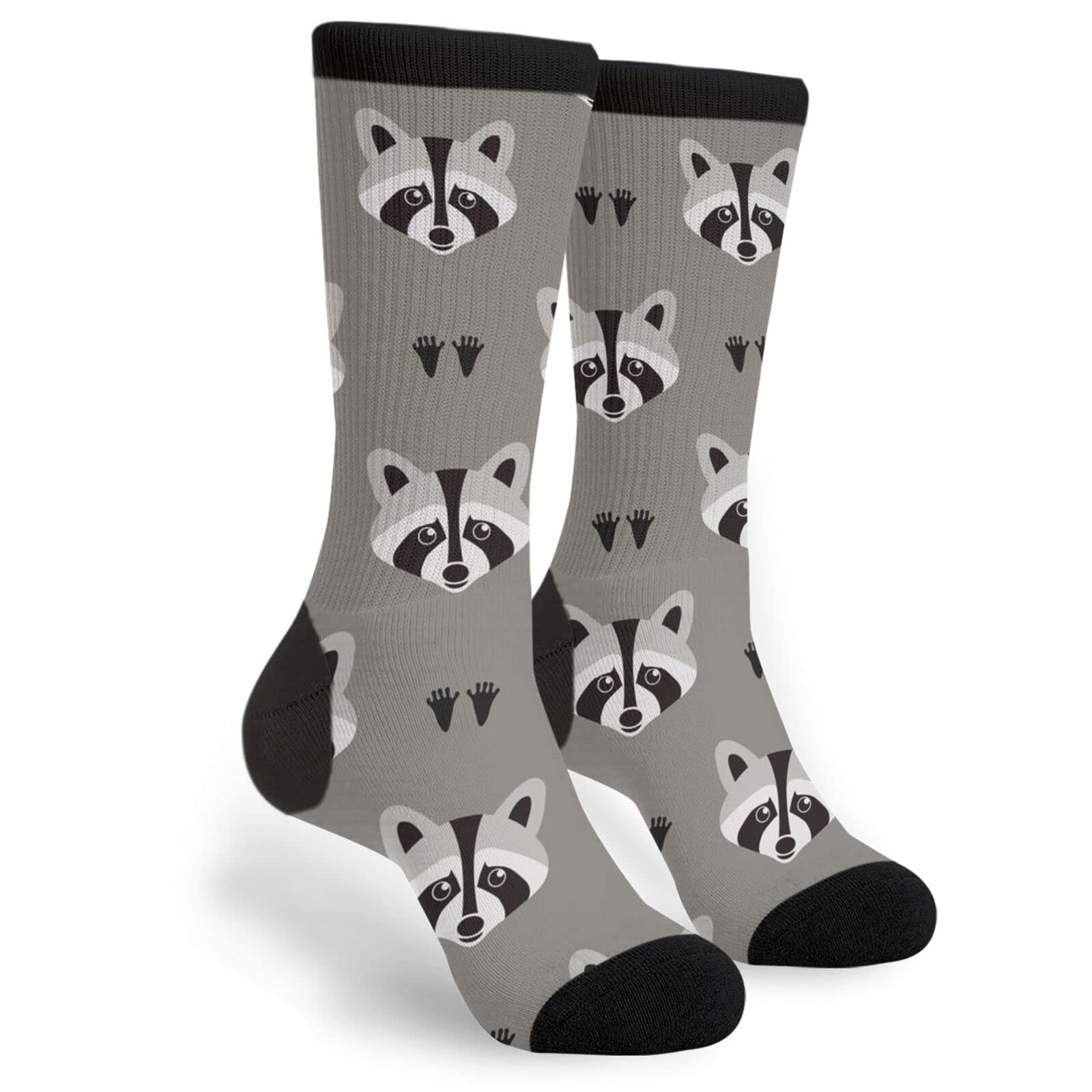 Funny Crazy Novelty Crew Socks for Men & Women - Comfortable Casual Dress Socks for Running, Athletic & Hiking - Perfect for Gifts, Costumes & Everyday Wear