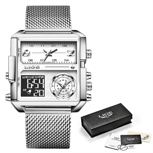 Mesh Silver Black