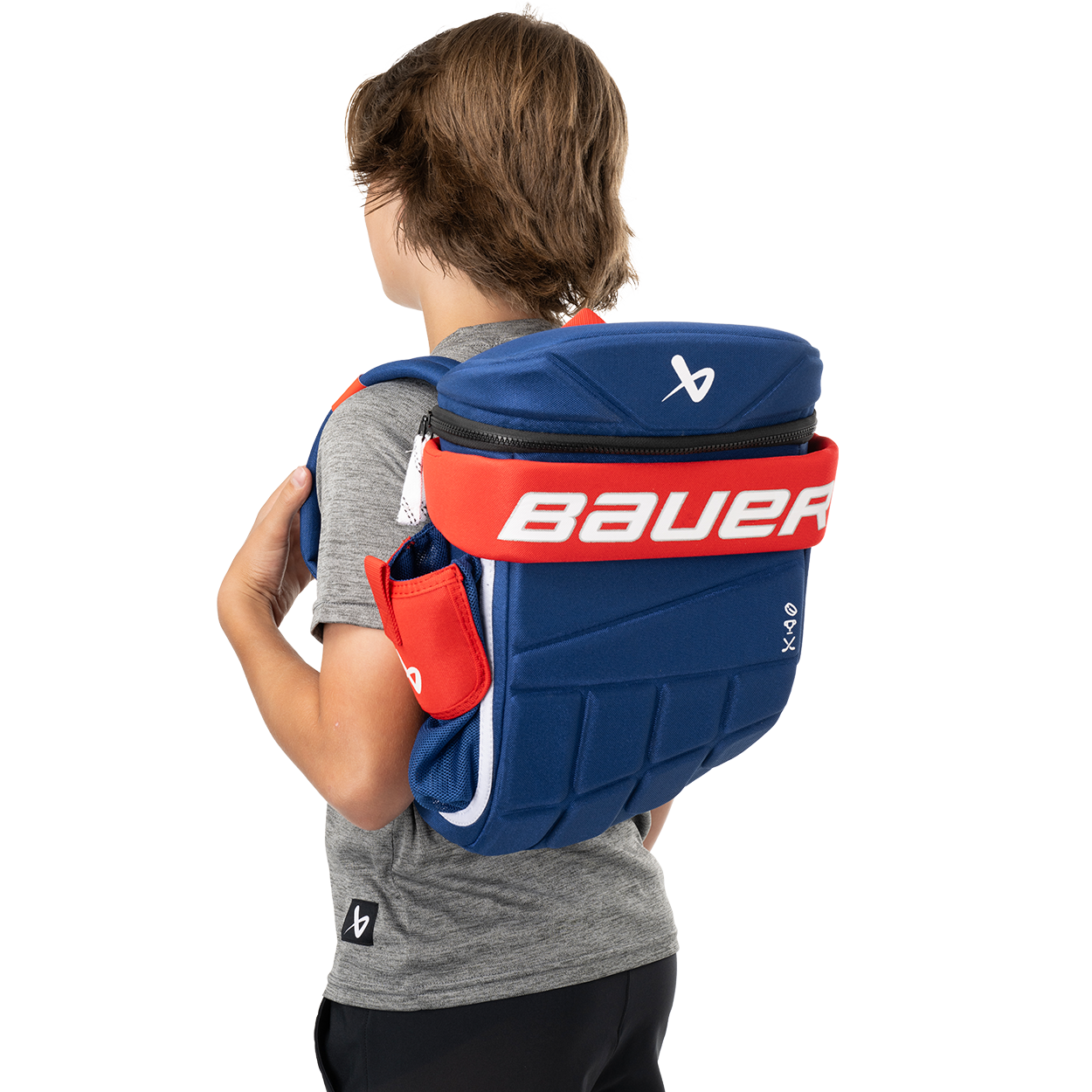 Bauer Youth Hockey Glove Backpack - Durable Sports Bag for Ice Hockey Gear Storage & Travel - Perfect for Games, Practice, and School Use