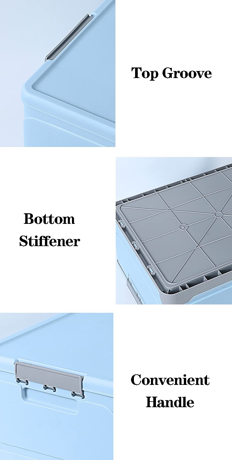 Plastic Storage Cabinet for Clothes - Foldable Wardrobe Organizer Box | Closet, Bedroom & Dorm Organization Solution