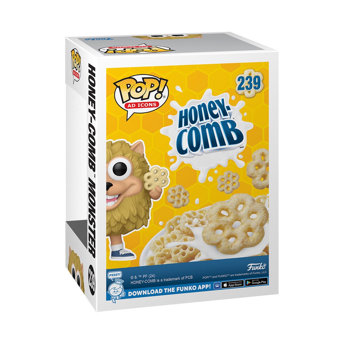 Funko Pop! Vinyl Figure #239 - Honey Comb Monster | Collectible Toy for Pop Culture Fans | Perfect for Display, Gifts & Collections