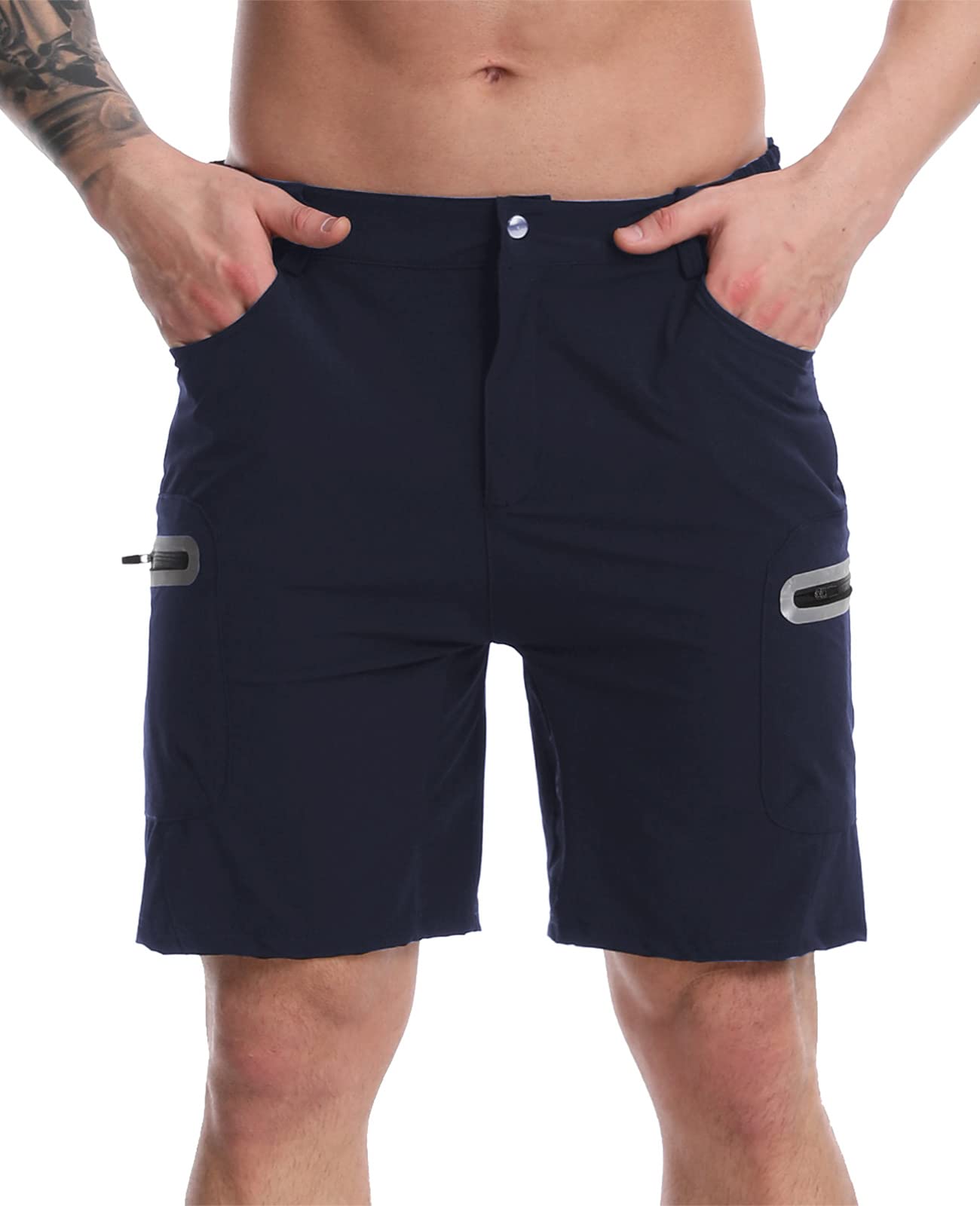 Surenow Men's Hiking Cargo Shorts - Lightweight Quick-Dry Outdoor Shorts with Pockets for Summer, Fishing, Camping & Travel | Perfect for Adventure & Casual Wear