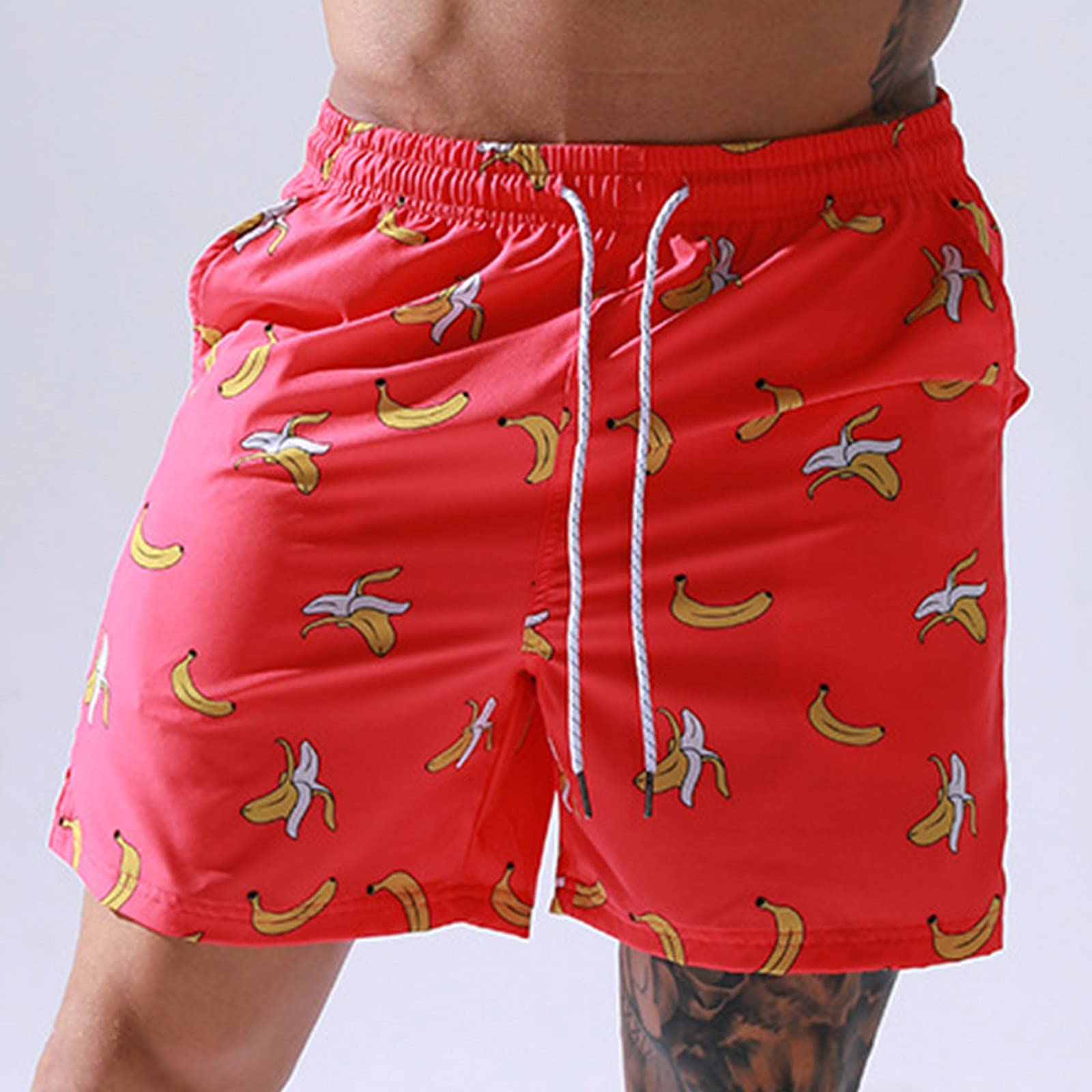 Men's Quick Dry Lightweight Running Shorts - Classic-Fit Gym Sports Short Pants for Jogging, Workout & Fitness | Breathable Sweatpants for Exercise, Casual Wear & Outdoor Activities