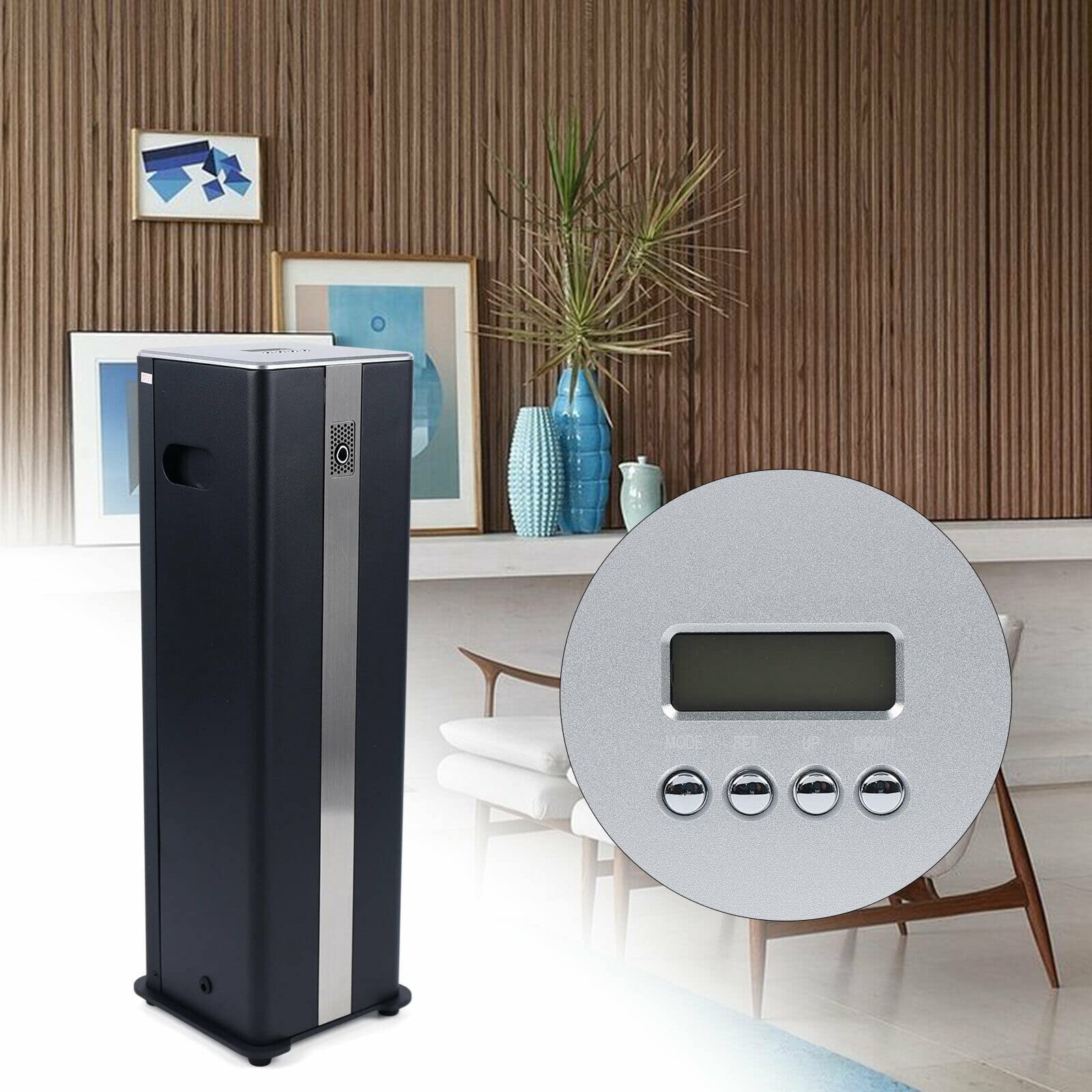 Premium Aromatherapy Essential Oil Diffuser with Nebulizing Technology - Ultrasonic Air Scent Machine for Spa, Home, Office & Hotel - Relaxing Fragrance Diffuser for Stress Relief & Better Sleep