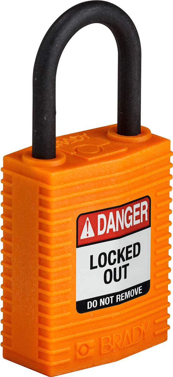 Brady SafeKey Lockout Padlock - 1.0