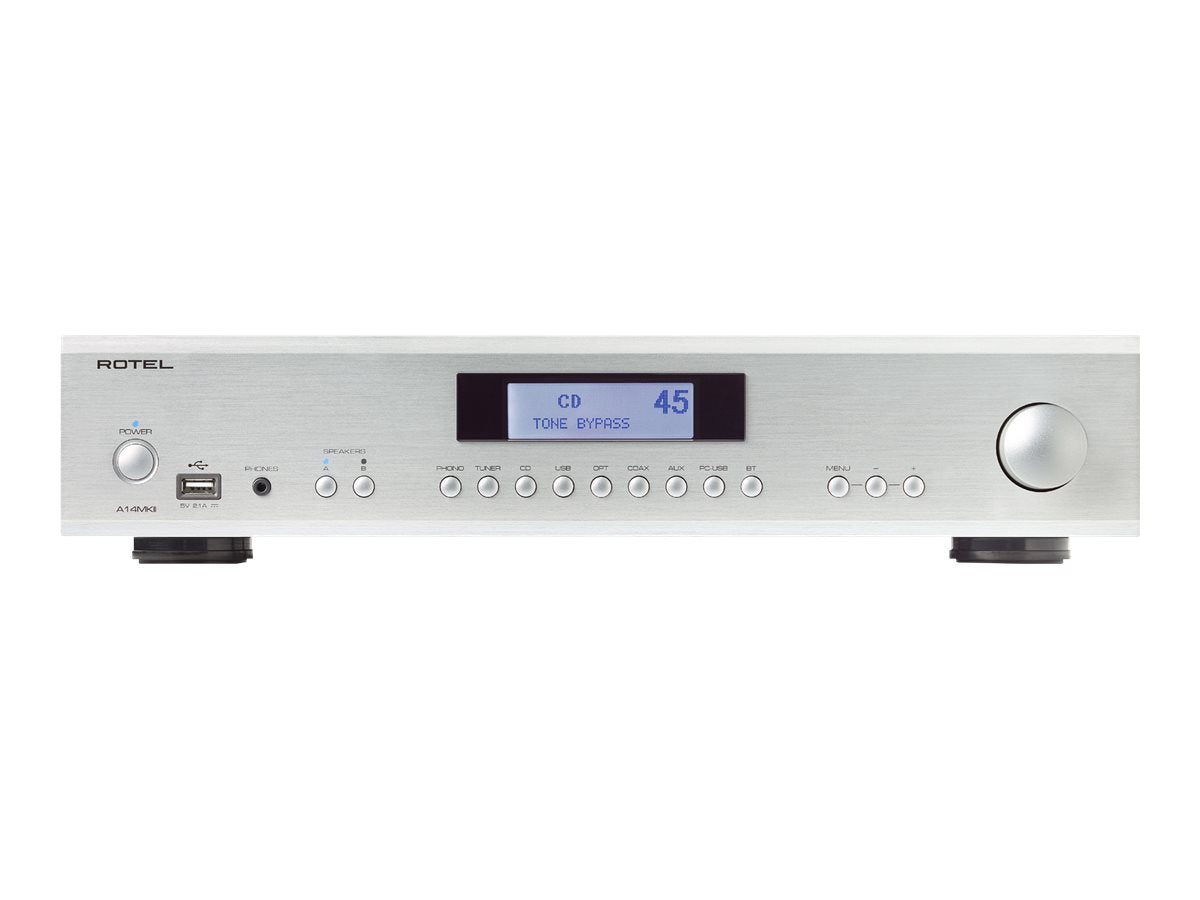 Rotel A14 MkII Stereo Integrated Amplifier - High-Fidelity Audio for Home Theater & Music Listening