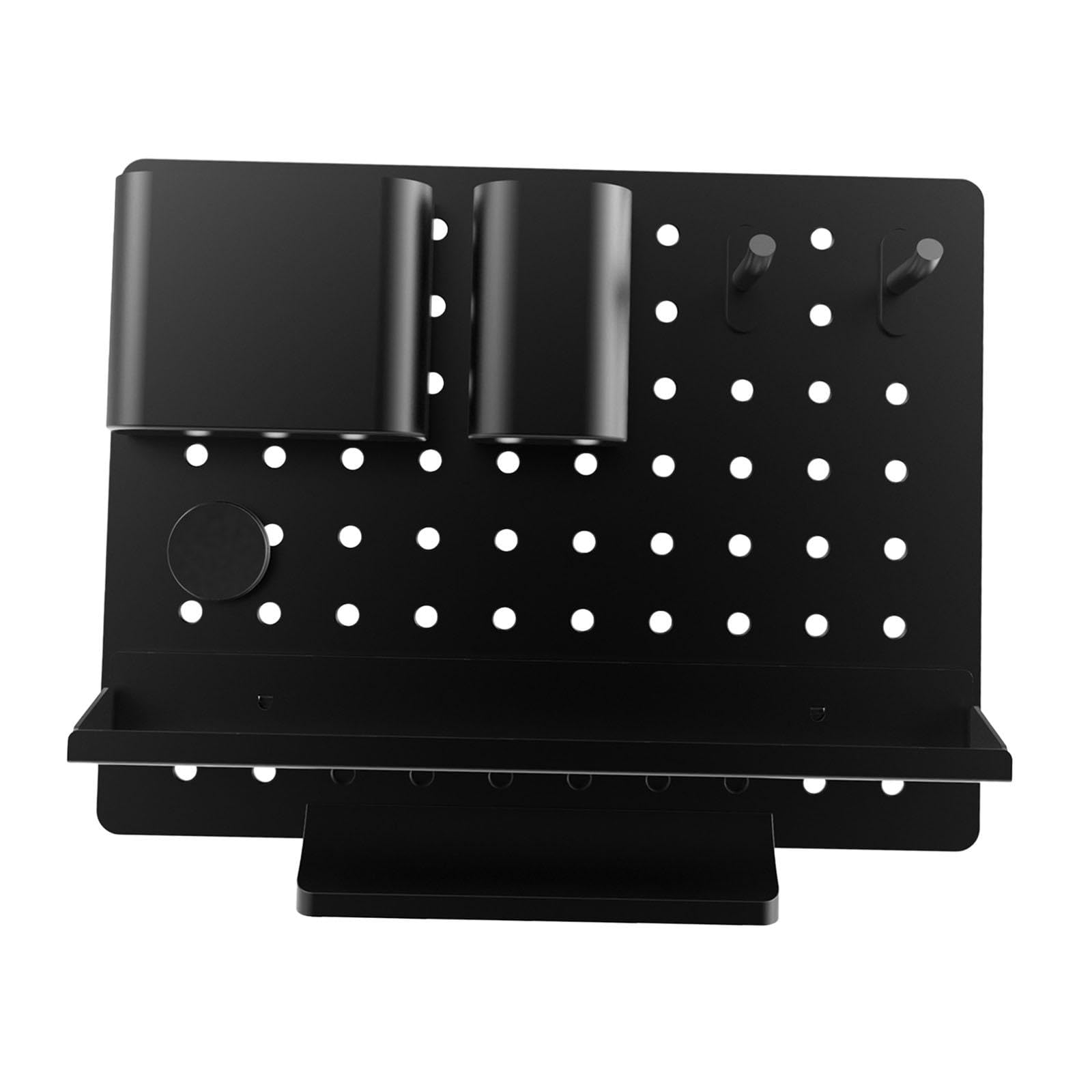 Metal Desk Organizer Pen Holder - Multifunctional Stationery Storage Box with Drawers for Office, Home, Vanity Table & Countertop | Perfect for Organizing Pens, Pencils, Scissors & Office Supplies