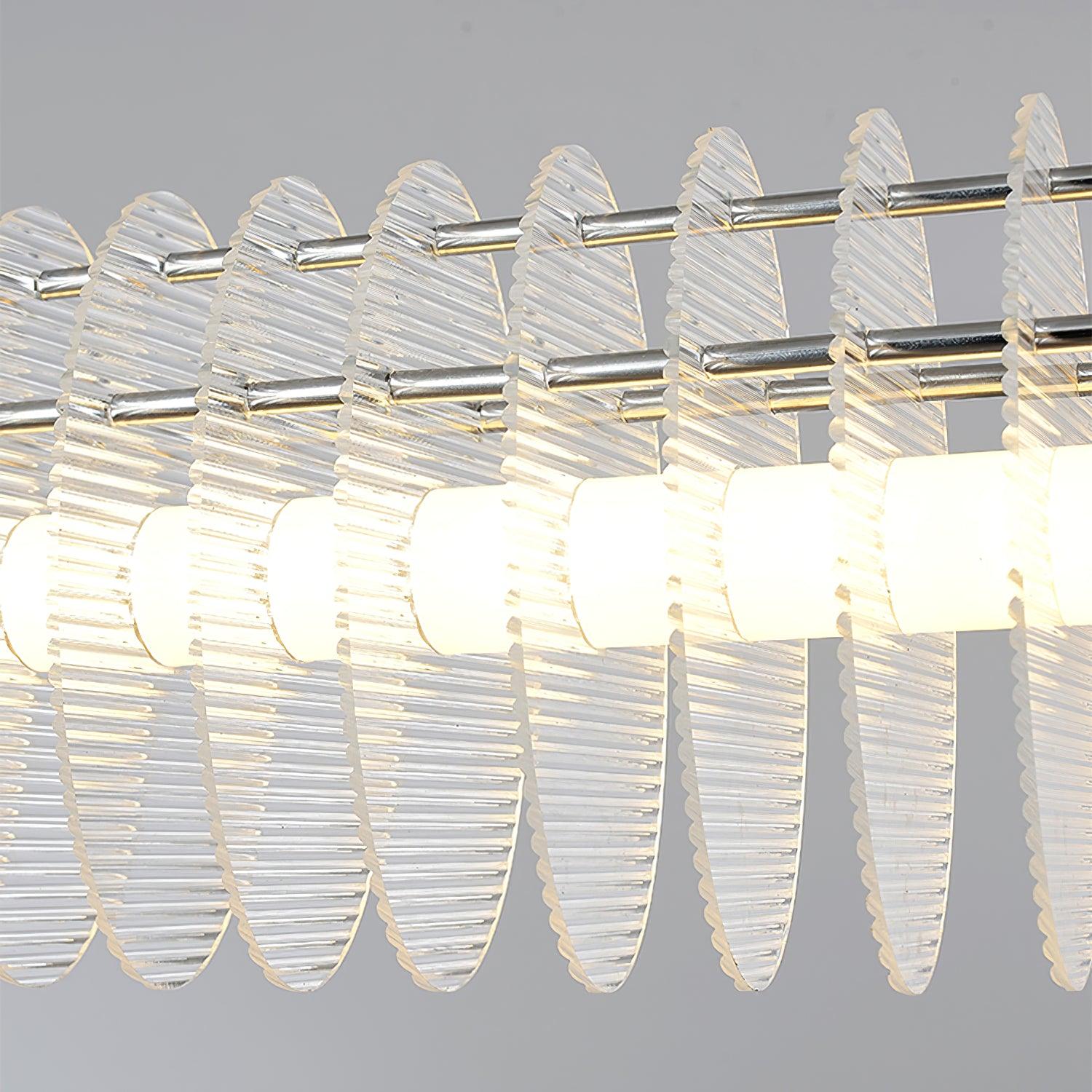 Elegant Crystal Chandelier - Modern Luxury Ceiling Light Fixture for Dining Room, Living Room & Bedroom | Perfect for Home Decor, Wedding & Event Lighting