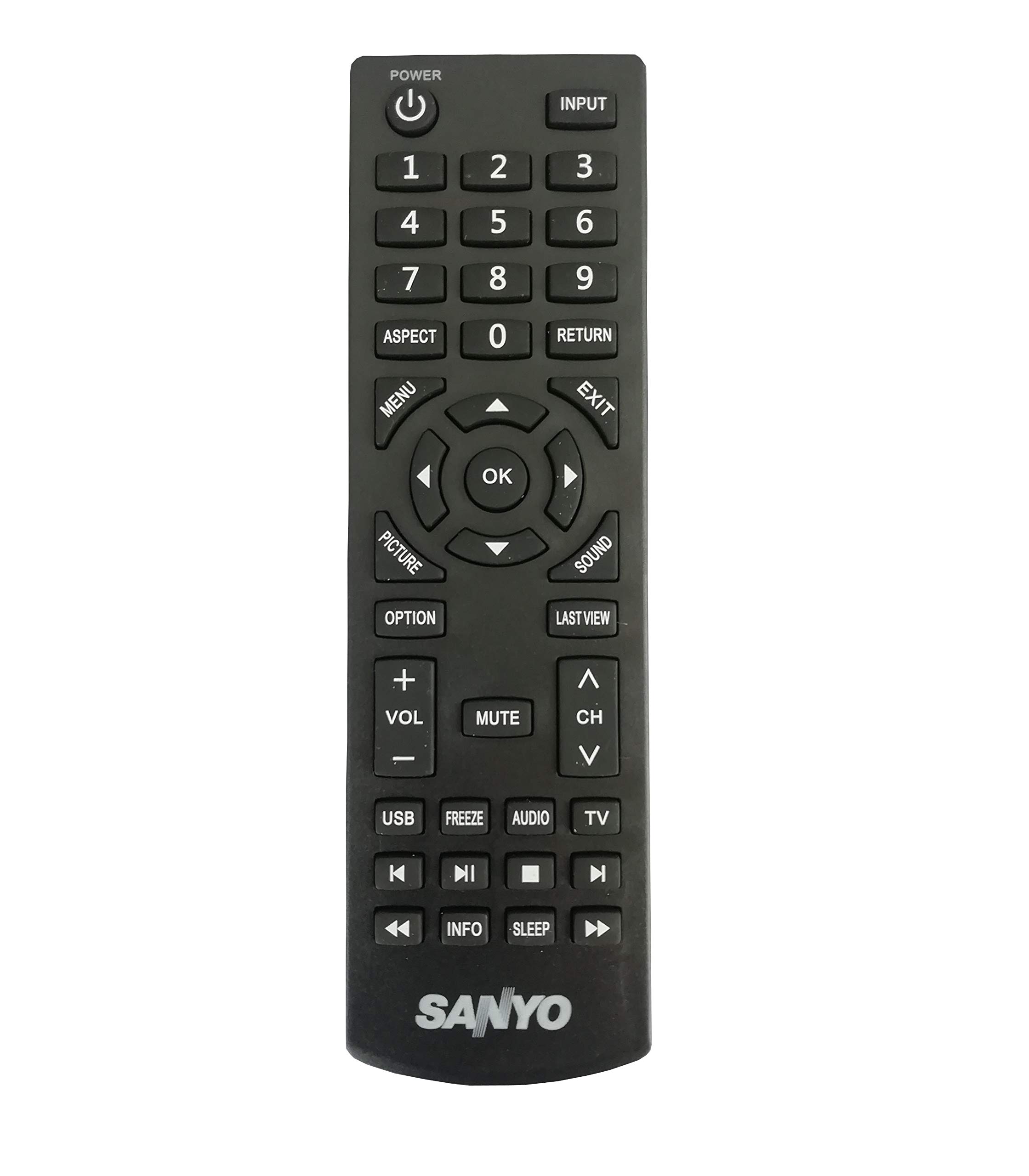 LipiWorld® Universal LED LCD TV Remote Control - Compatible with SANYO, Samsung, Sony & More Smart TVs | Perfect for Living Room, Bedroom & Home Theater Setup