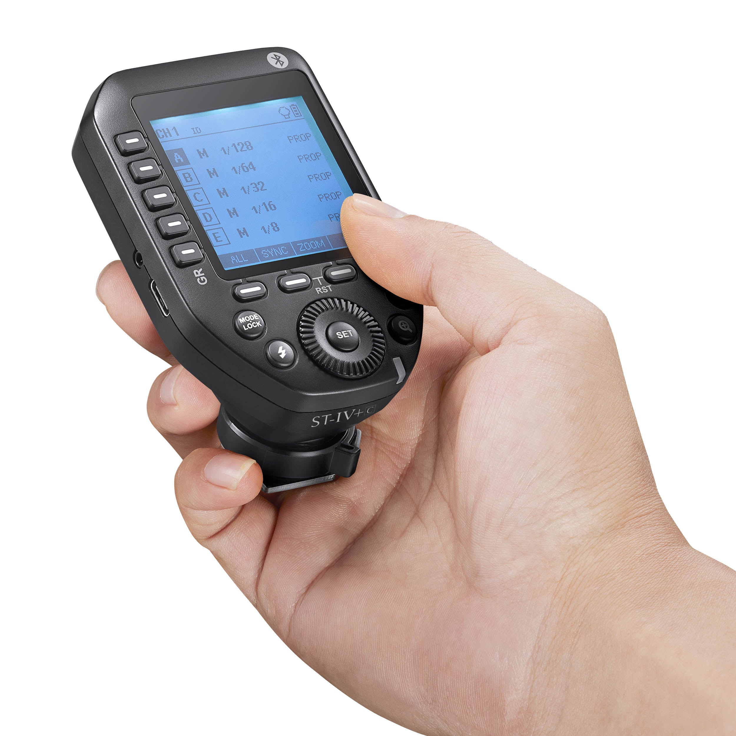 ST IV+ 2.4GHz Wireless Flash Trigger with App Control (XPro II) - Compatible with DSLR & Mirrorless Cameras - Perfect for Studio Photography, Portrait & Outdoor Shooting - Clearance Sale