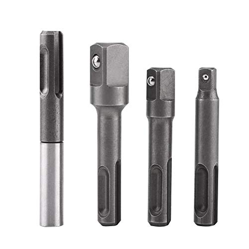 4Pcs SDS Plus to 1/4