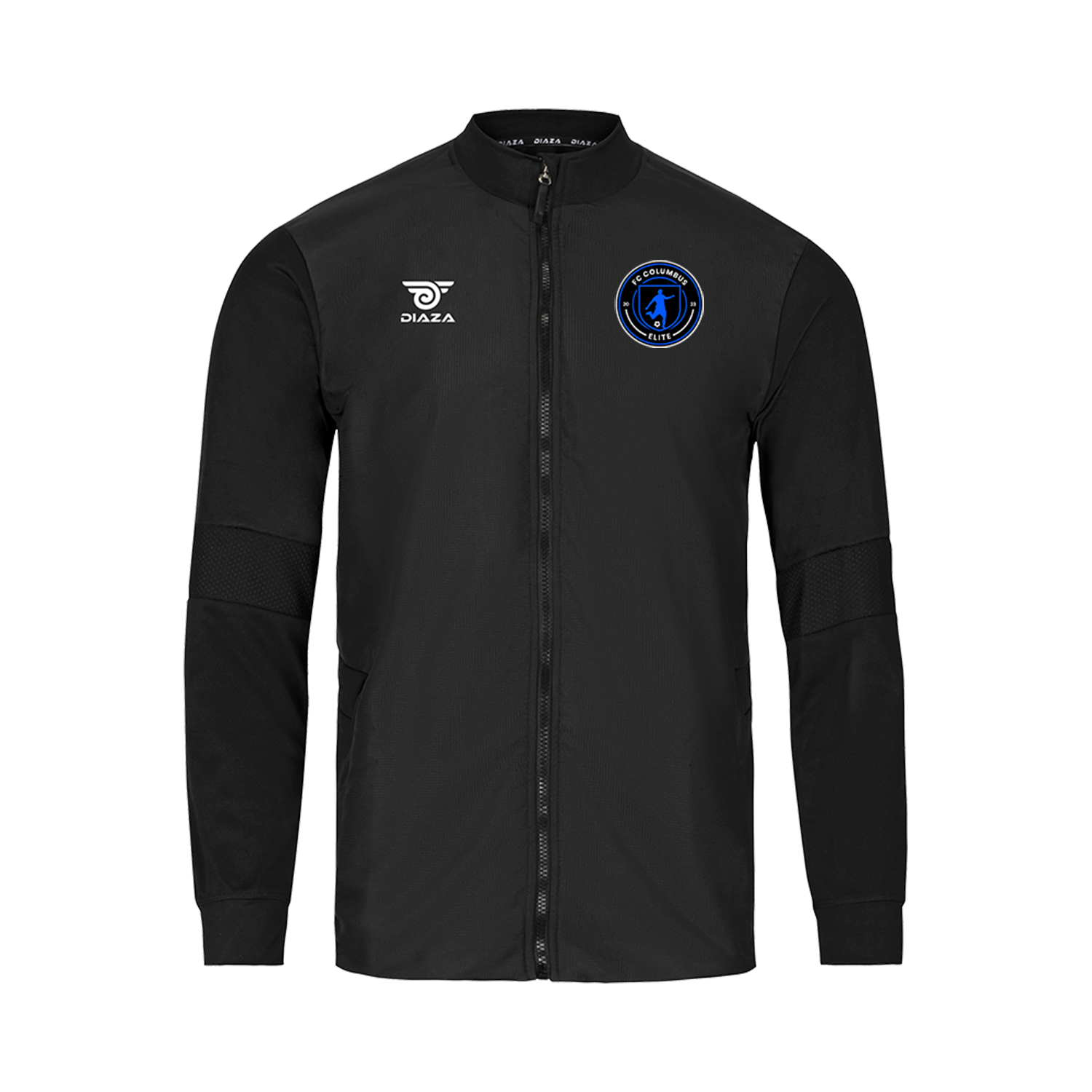 FC Columbus Midnight Diaza Jacket - Waterproof Windbreaker for Men & Women - Perfect for Hiking, Camping & Outdoor Adventures
