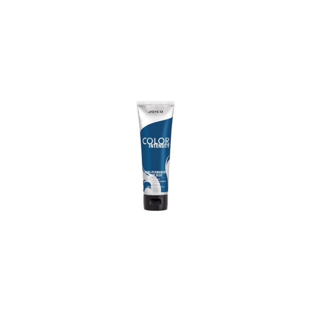 True Blue Semi-Permanent Hair Color - High Color Intensity & Long-Lasting Vibrant Shade - Perfect for DIY Hair Dyeing & Creative Styling at Home